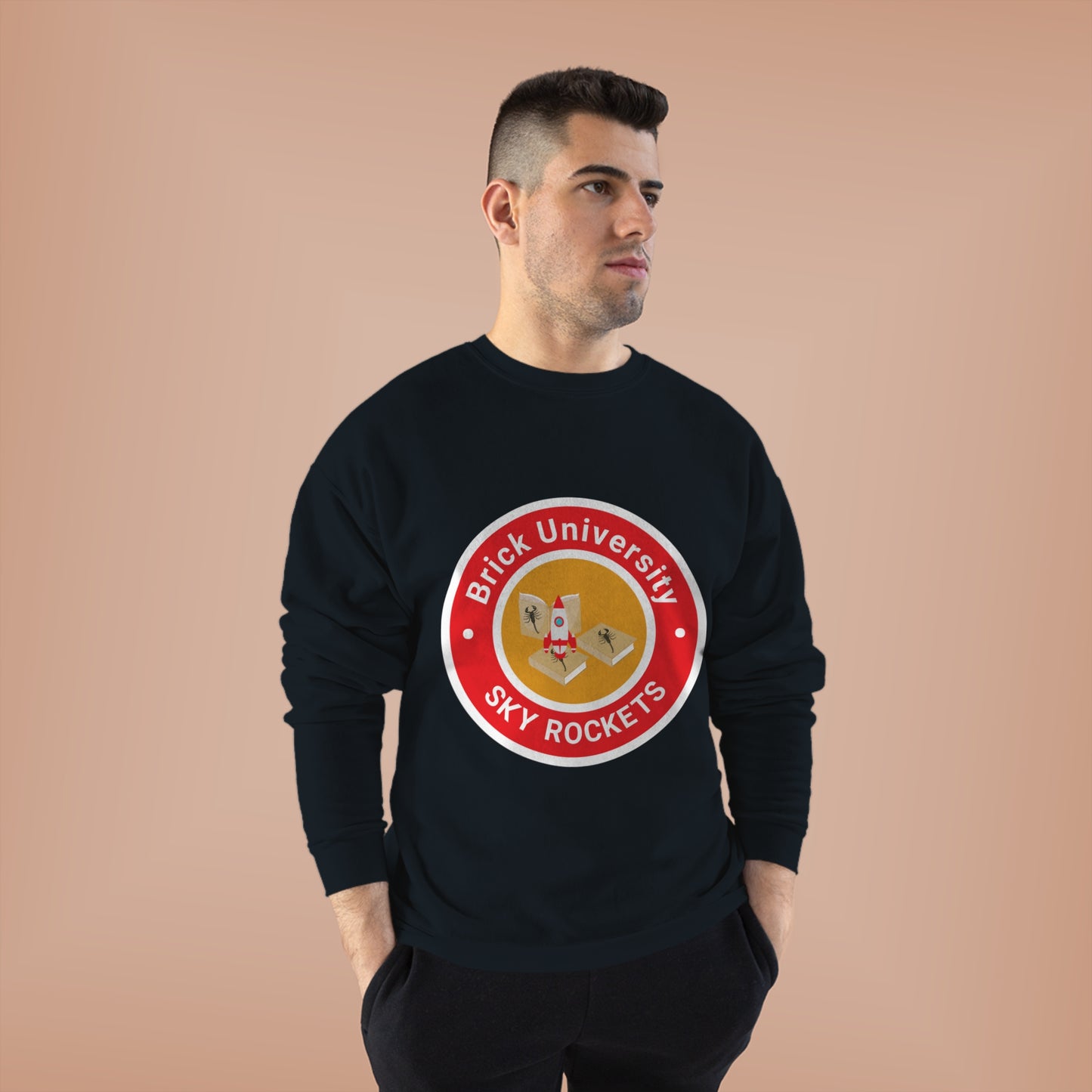 Brick University - Unisex EcoSmart® Crewneck Sweatshirt