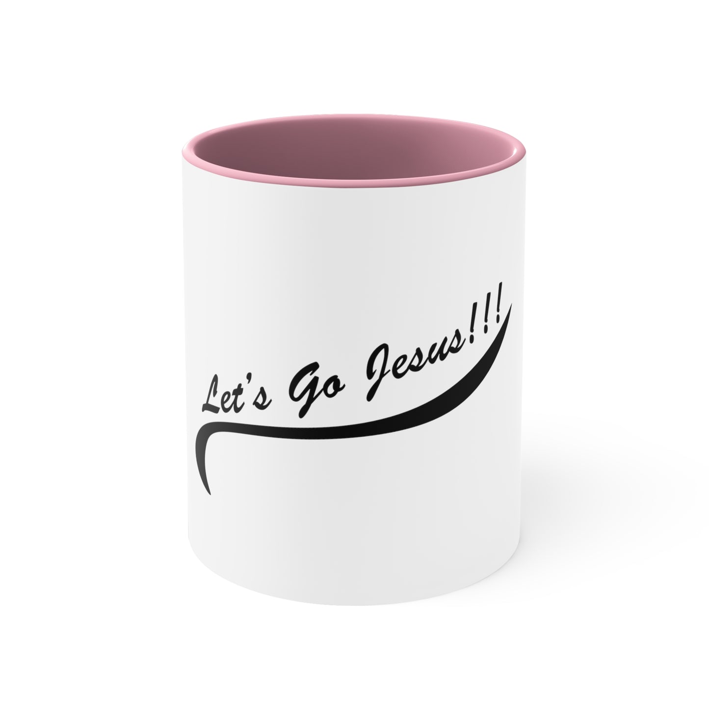 Let's Go Jesus - Accent Coffee Mug, 11oz