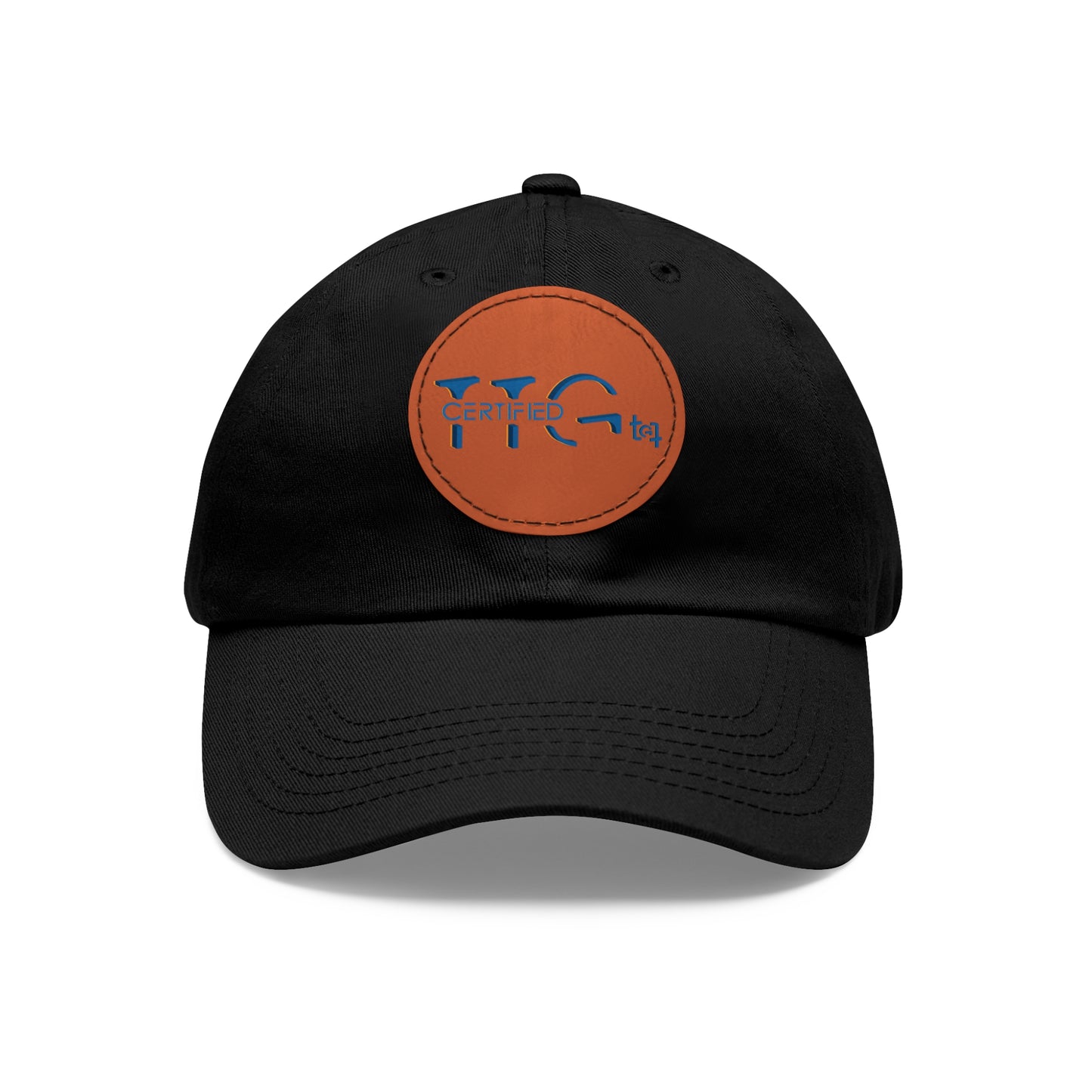TTG Certified - Hat with Leather Patch (Round)