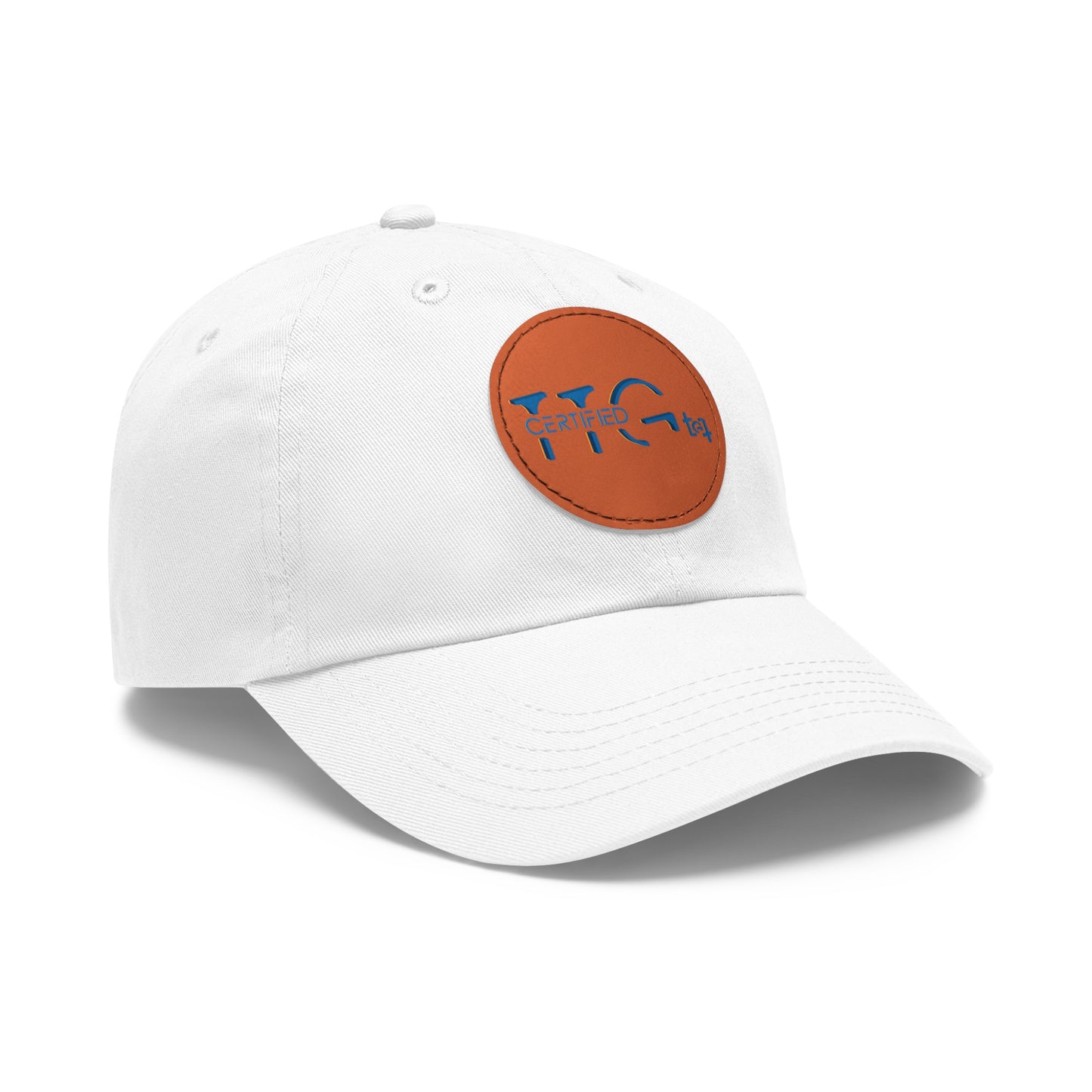 TTG Certified - Hat with Leather Patch (Round)