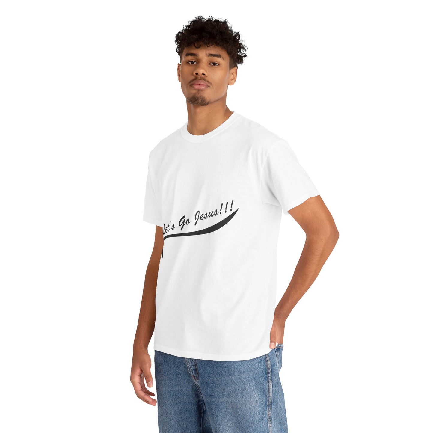 Let's Go Jesus - Unisex Heavy Cotton Tee
