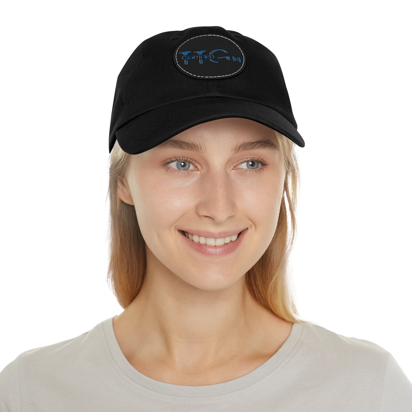 TTG Certified - Hat with Leather Patch (Round)