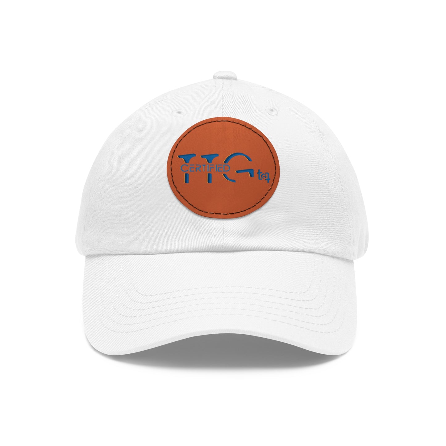 TTG Certified - Hat with Leather Patch (Round)