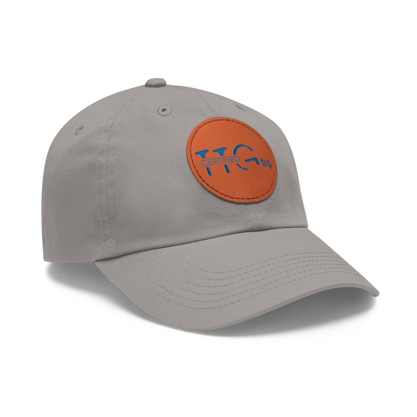 TTG Certified - Hat with Leather Patch (Round)
