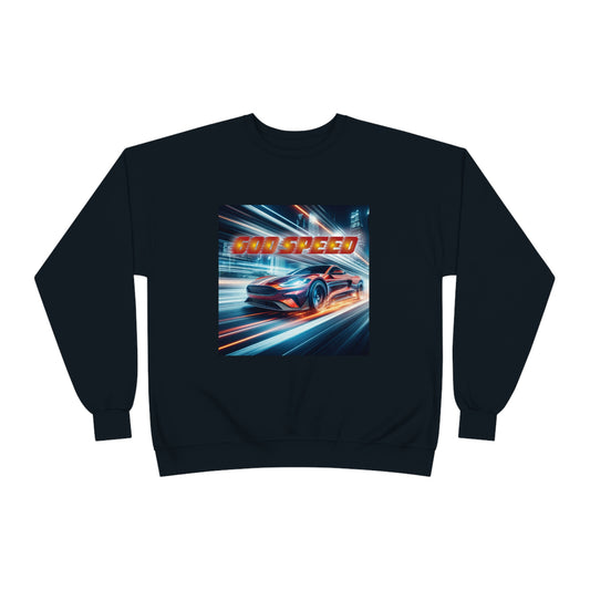 God Speed - Unisex EcoSmart® Crewneck Sweatshirt