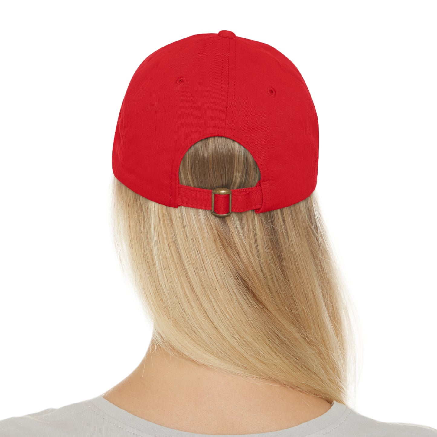 Brick University - Hat with Leather Patch (Round)