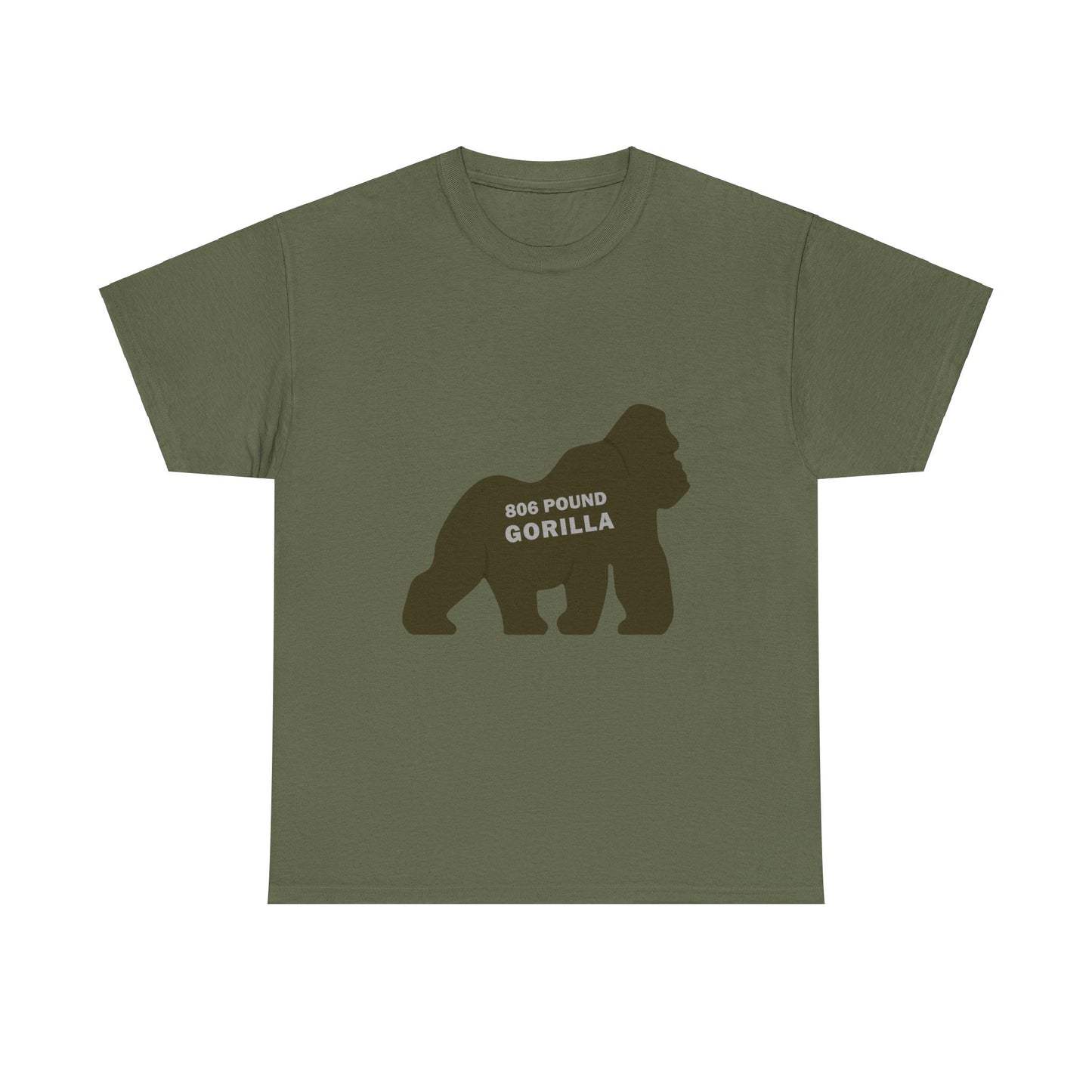 806 Pound Gorilla - Unisex Heavy Cotton Tee