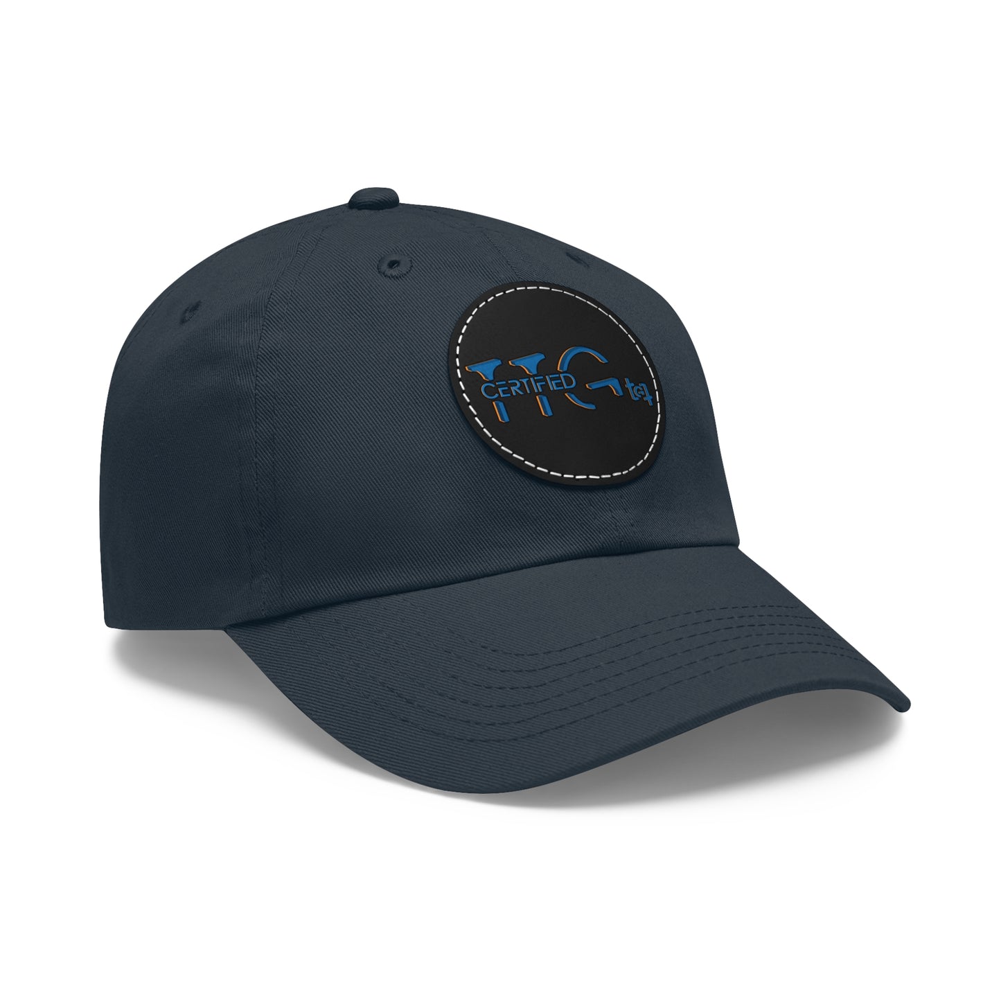 TTG Certified - Hat with Leather Patch (Round)