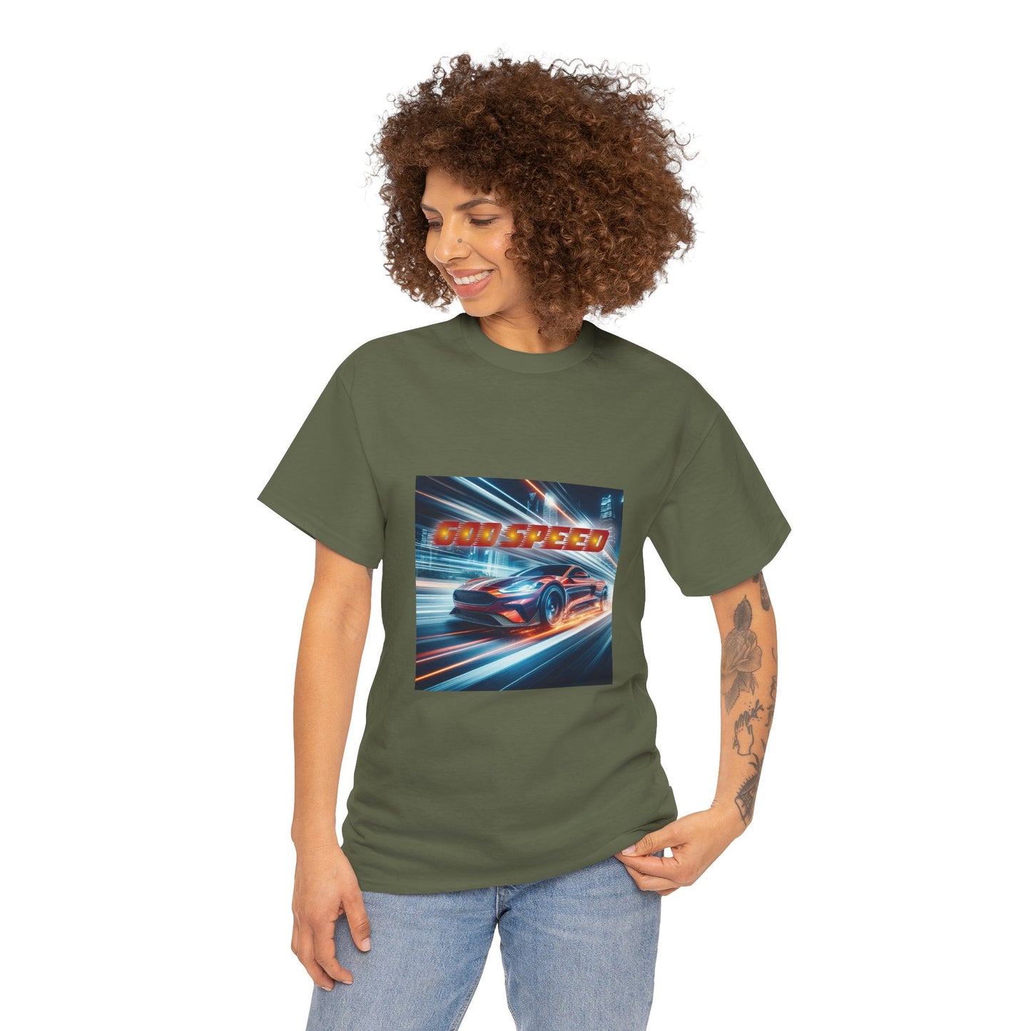 God Speed - Unisex Heavy Cotton Tee