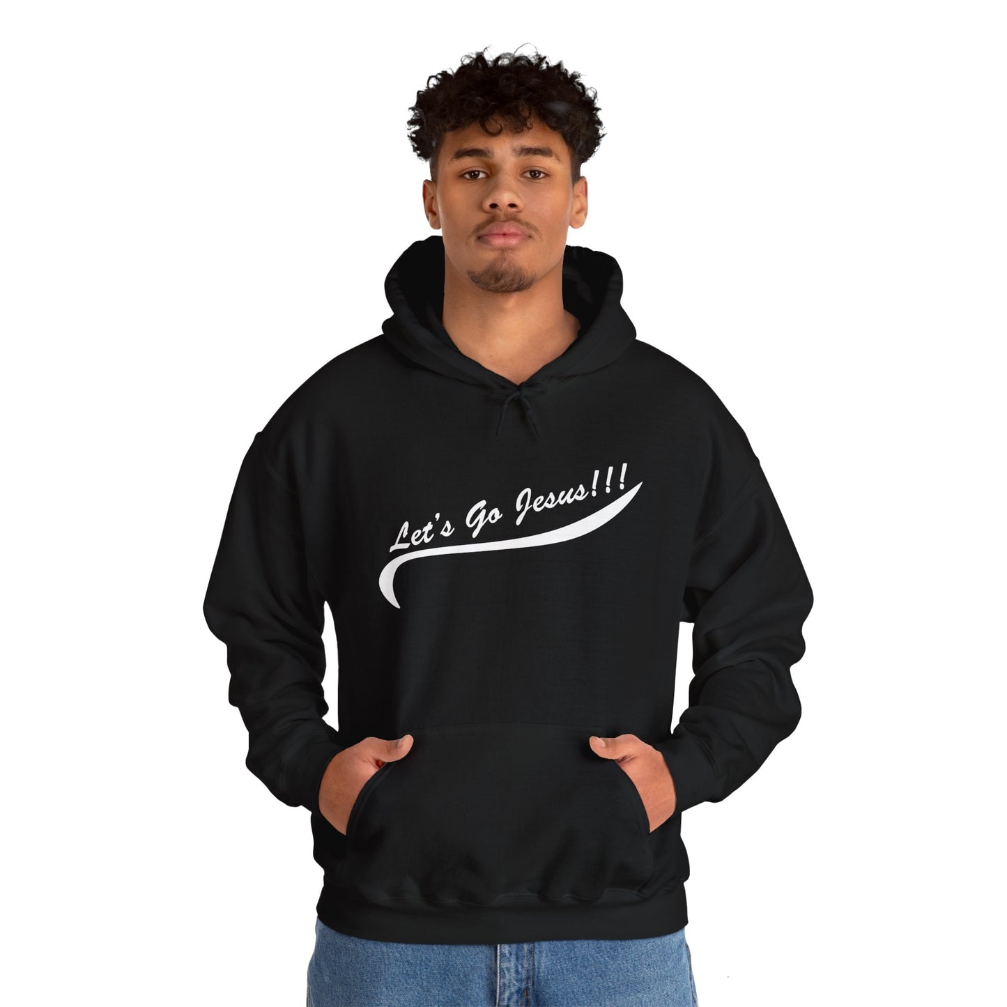 Let's Go Jesus - Unisex Heavy Blend™ Hooded Sweatshirt
