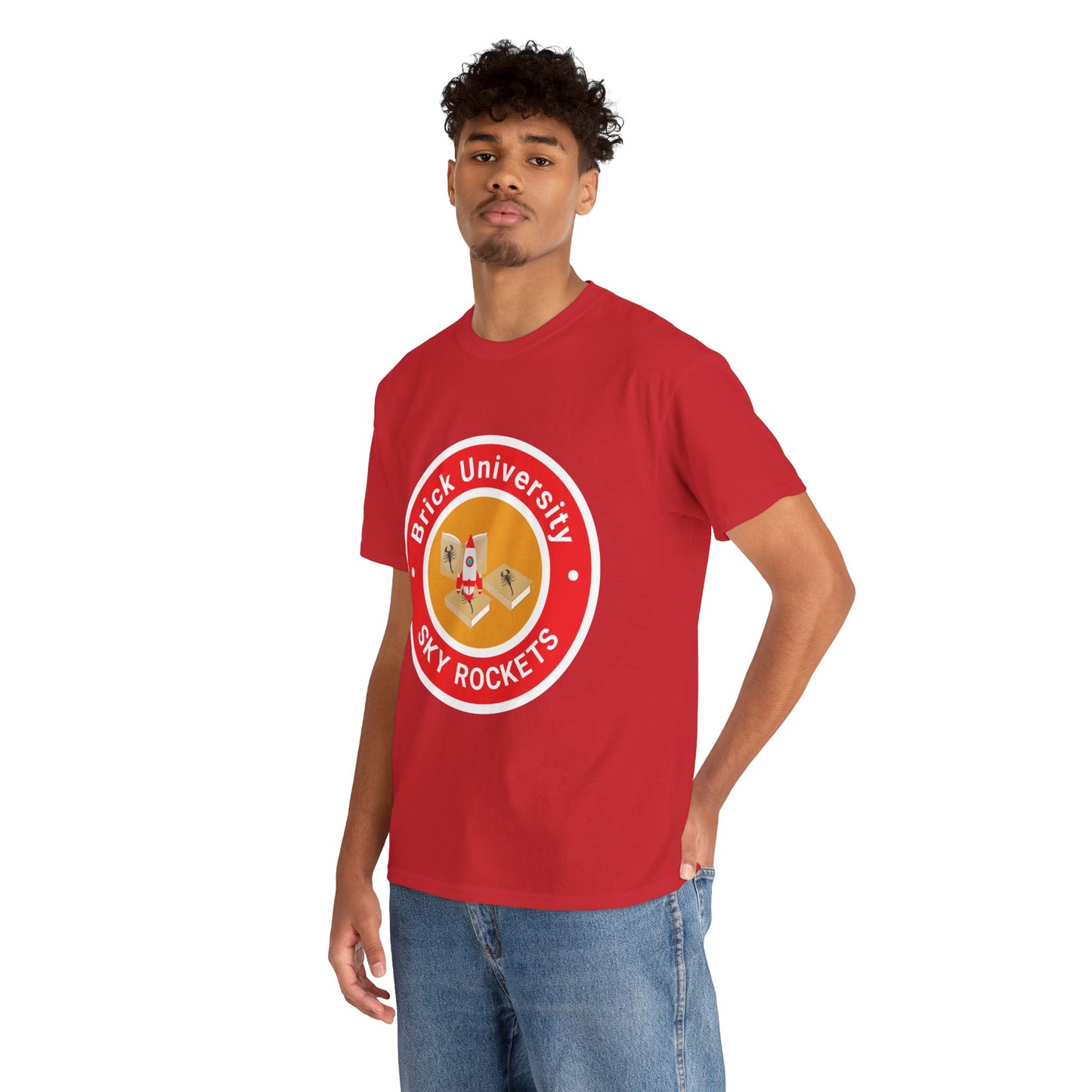 Brick University - Unisex Heavy Cotton Tee