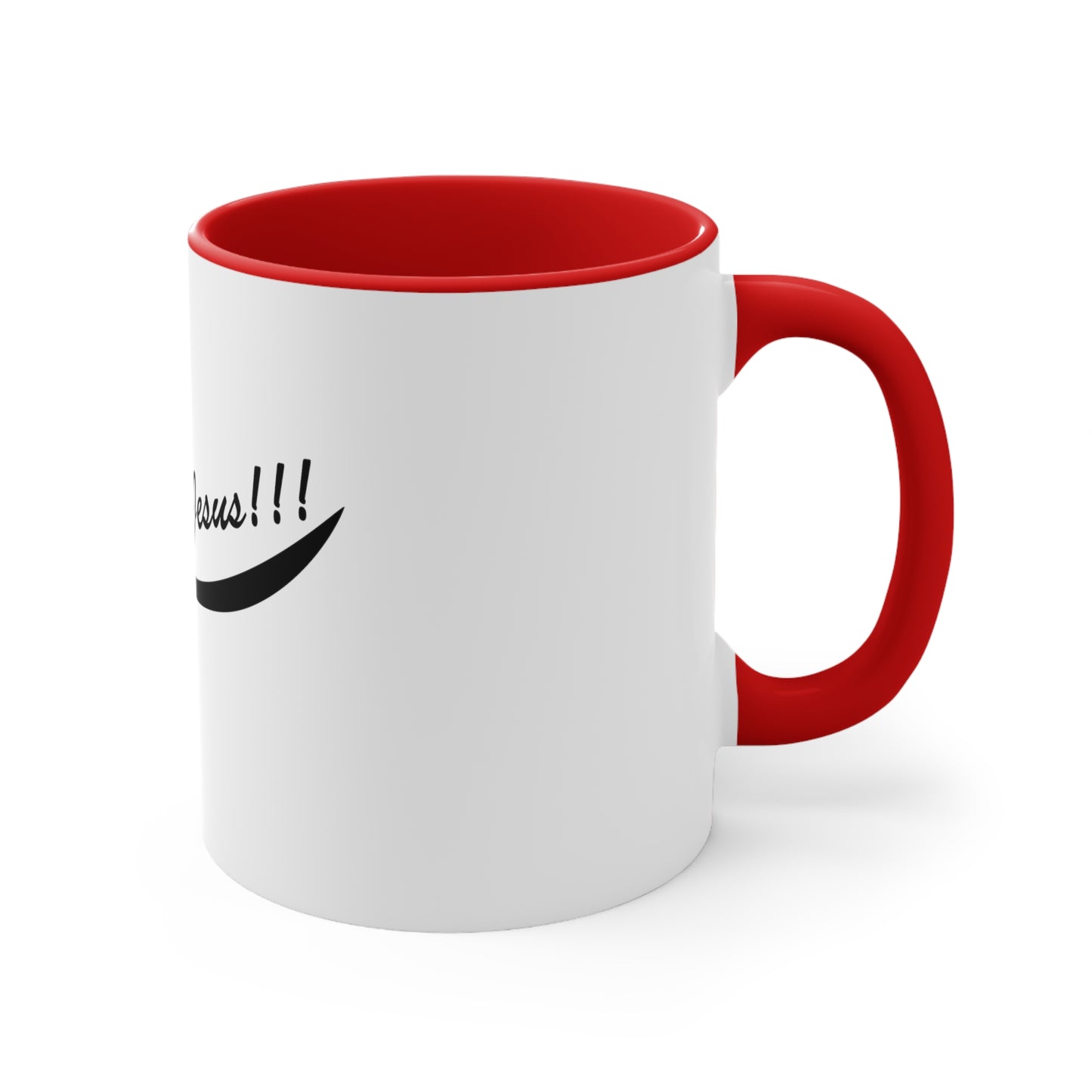 Let's Go Jesus - Accent Coffee Mug, 11oz