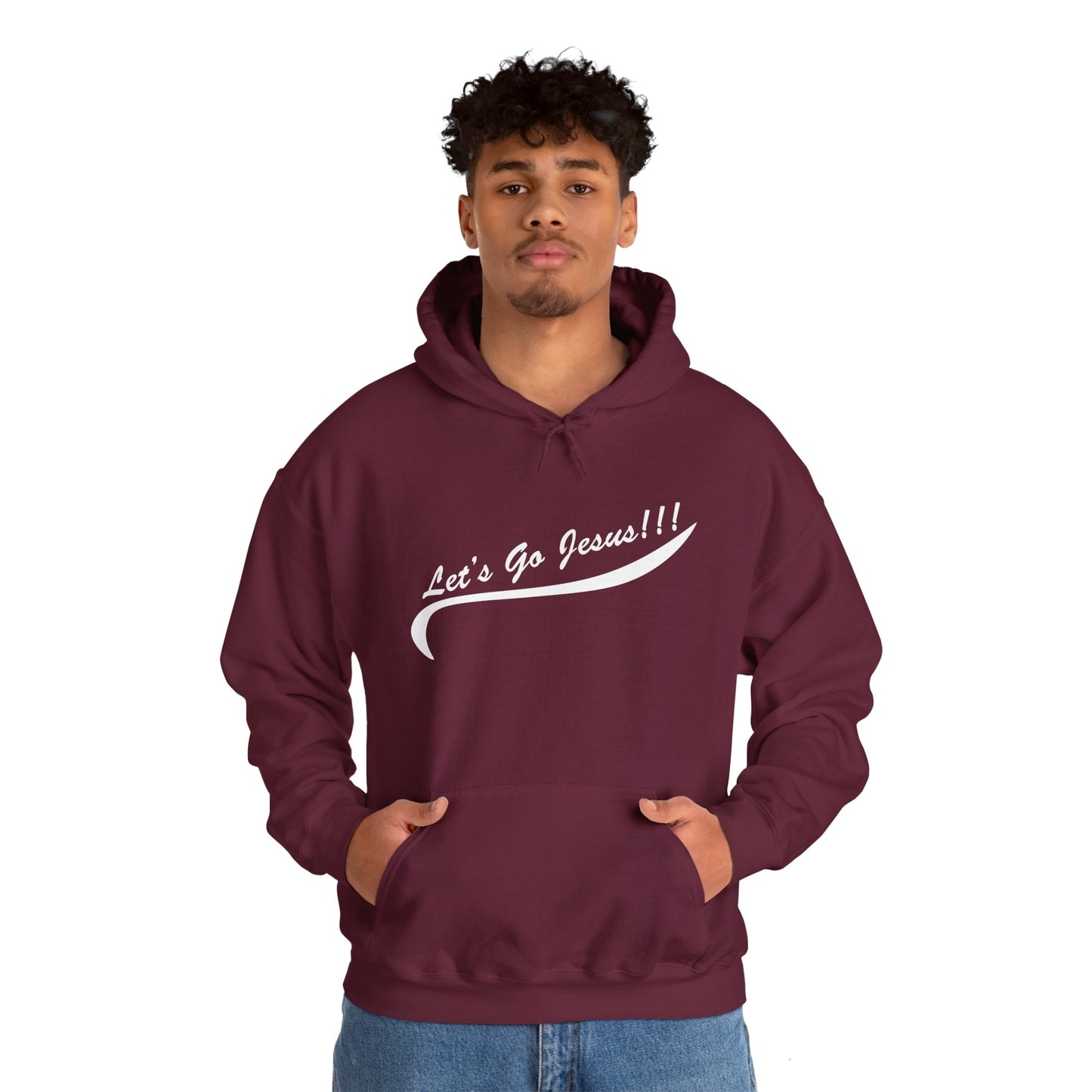 Let's Go Jesus - Unisex Heavy Blend™ Hooded Sweatshirt