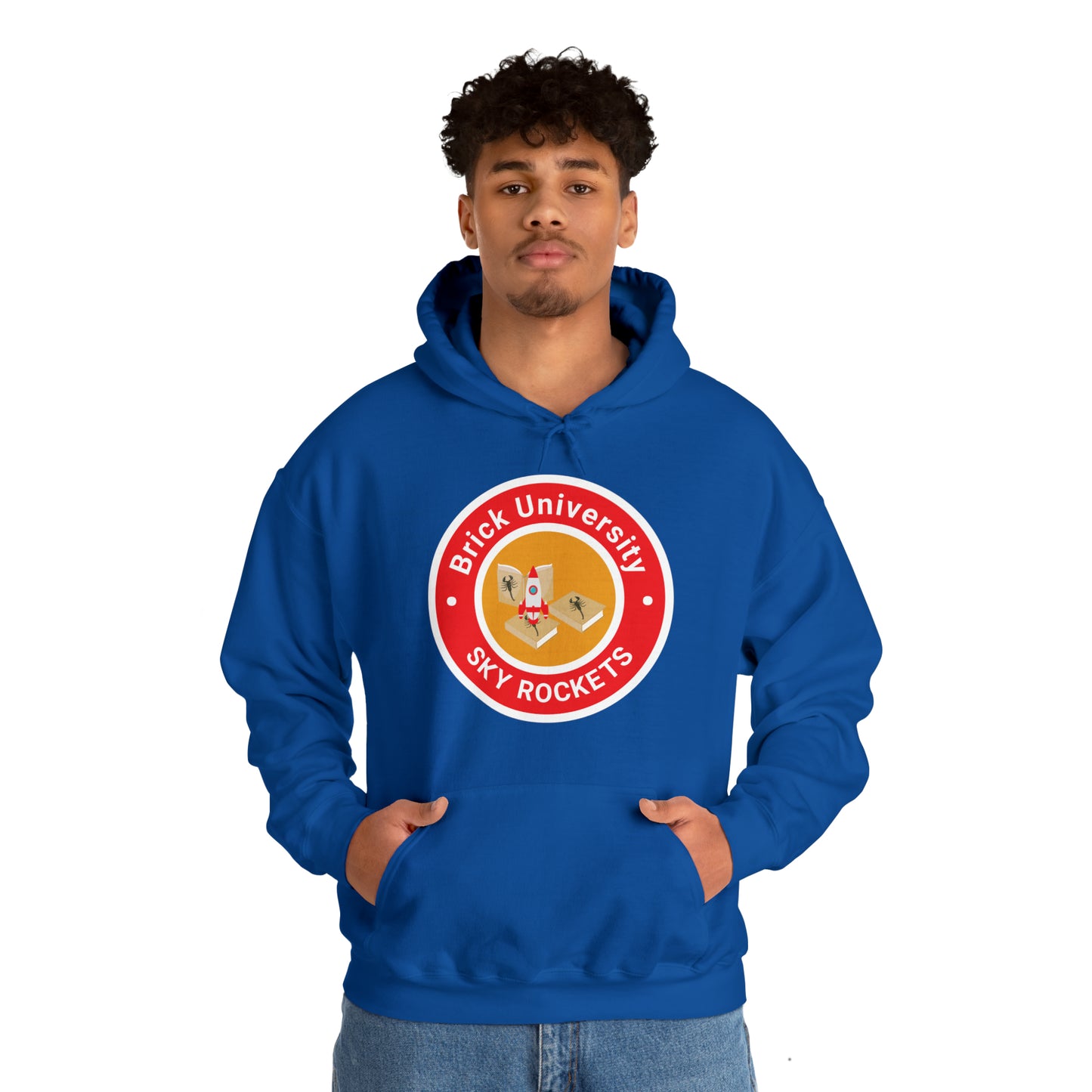 Brick University - Unisex Heavy Blend™ Hooded Sweatshirt