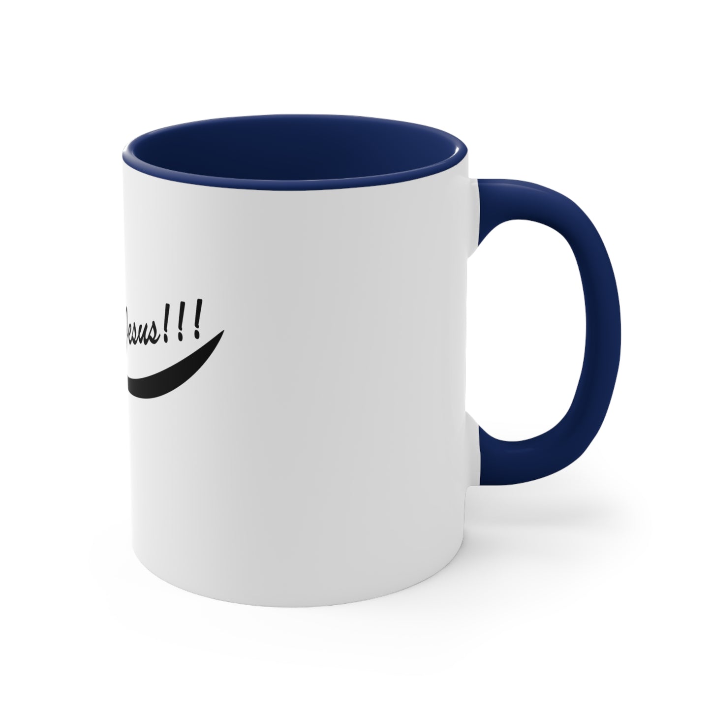 Let's Go Jesus - Accent Coffee Mug, 11oz