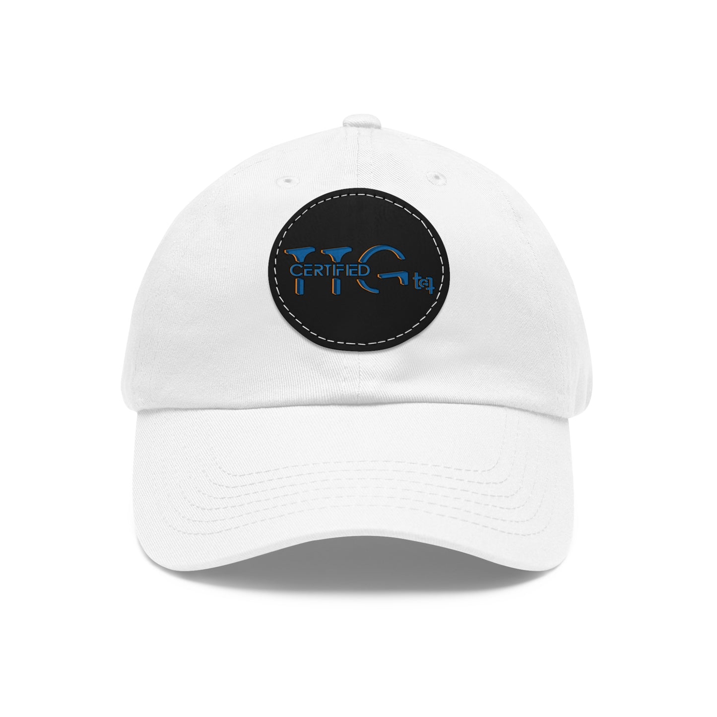 TTG Certified - Hat with Leather Patch (Round)