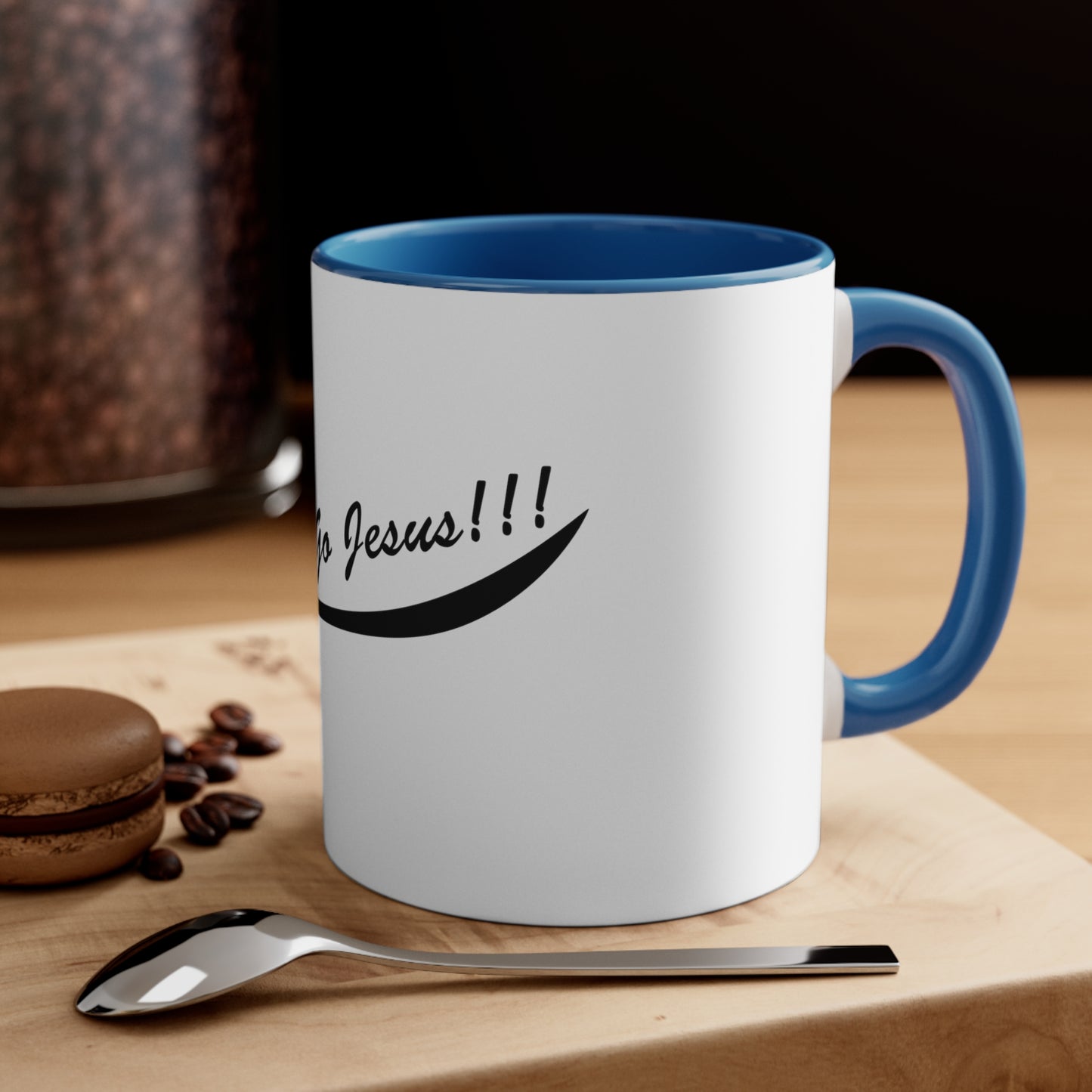 Let's Go Jesus - Accent Coffee Mug, 11oz
