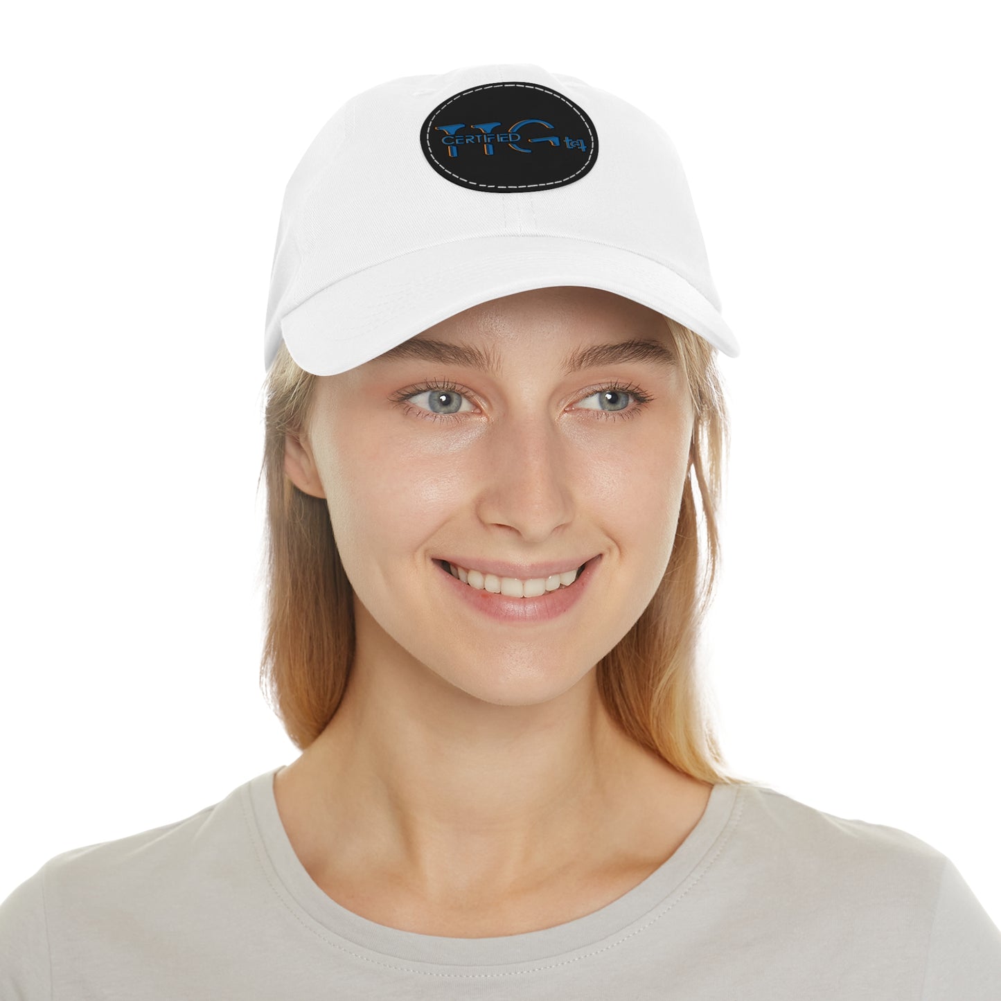 TTG Certified - Hat with Leather Patch (Round)
