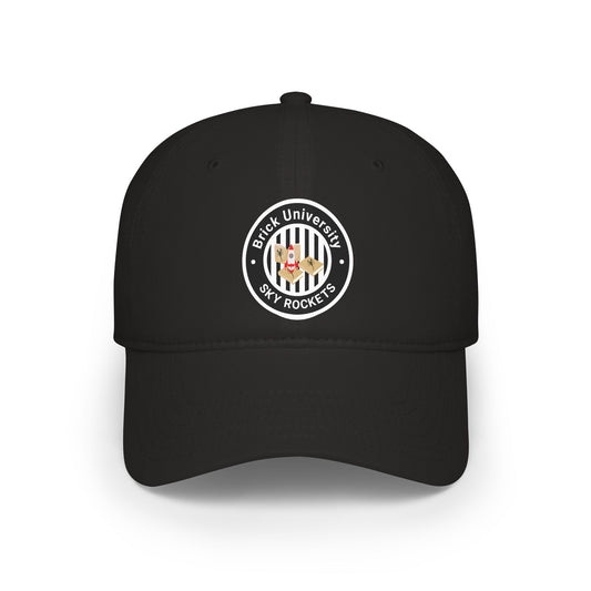 Brick University (Black-Outside) Baseball Cap