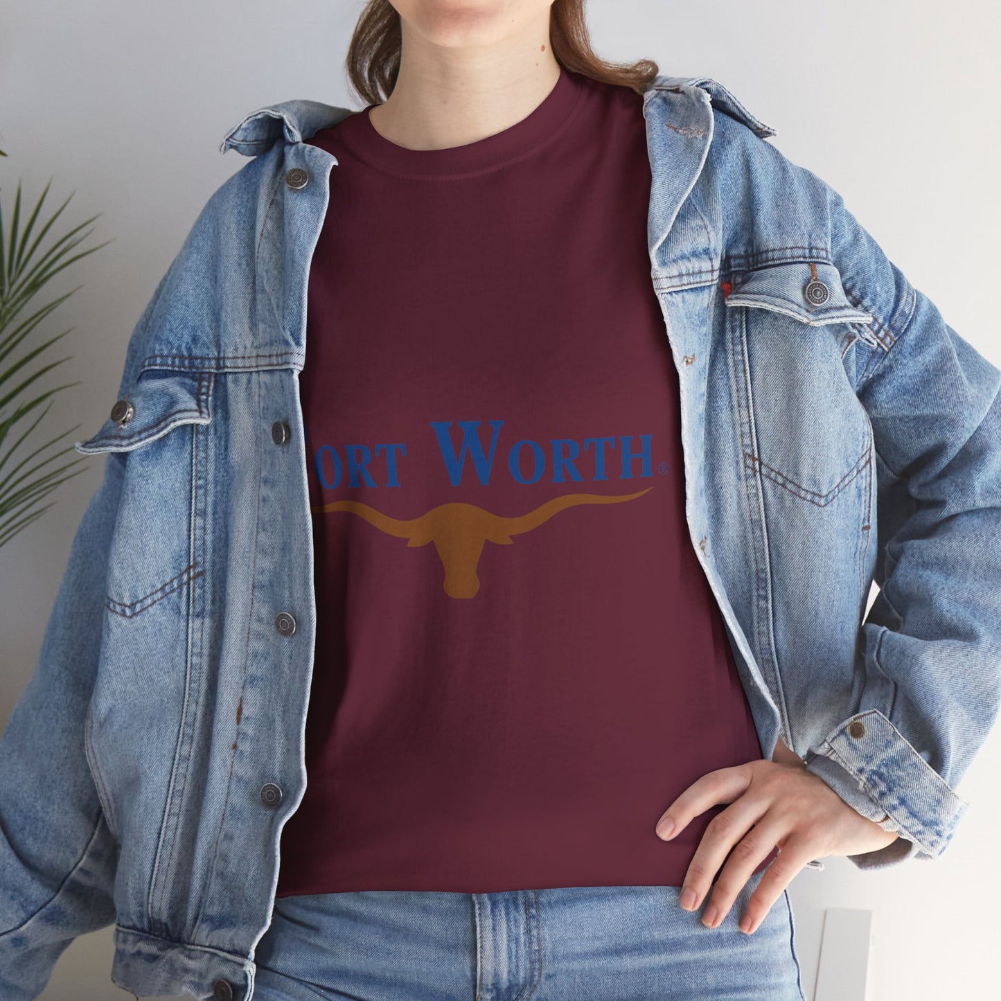 Fort Worth- Unisex Heavy Cotton Tee