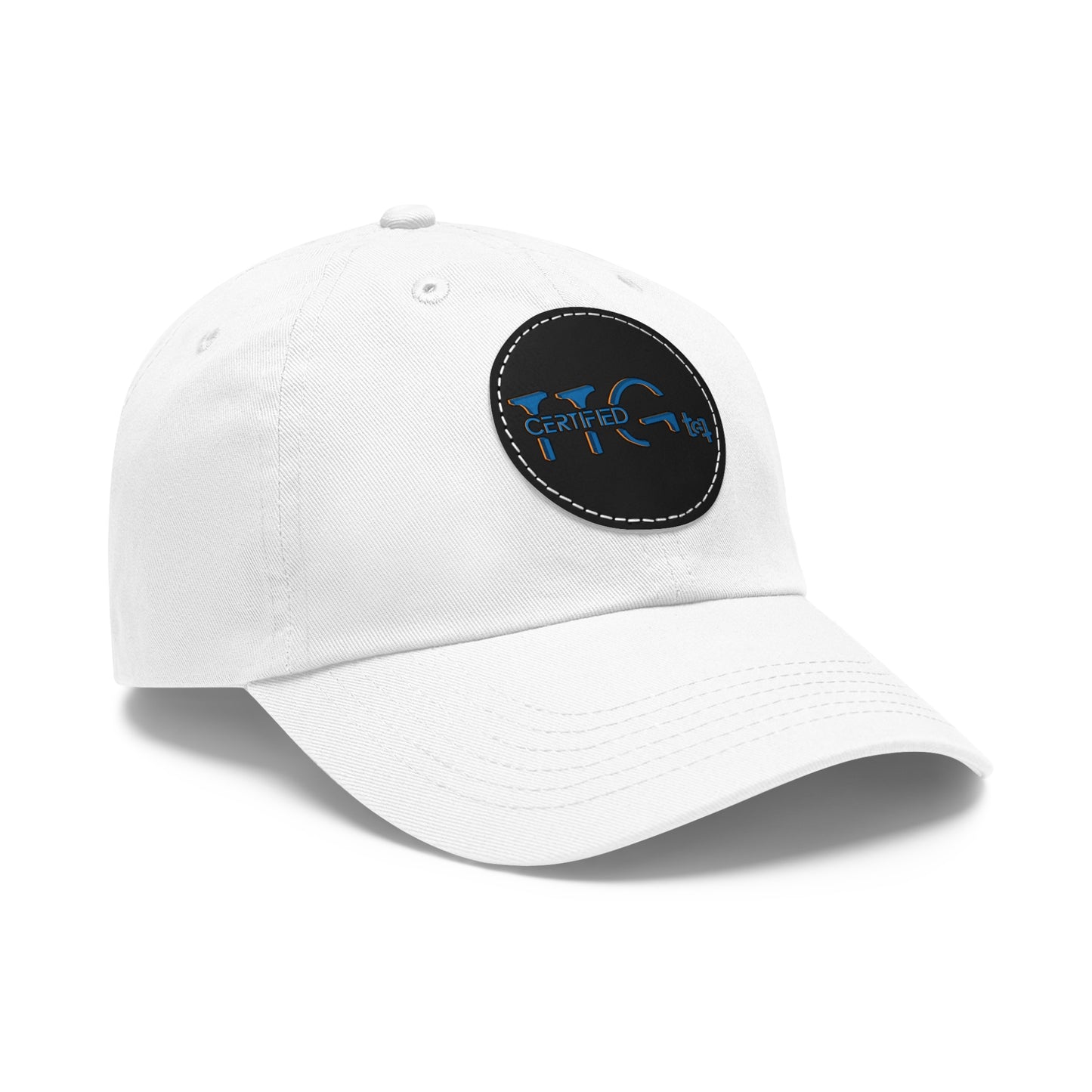 TTG Certified - Hat with Leather Patch (Round)