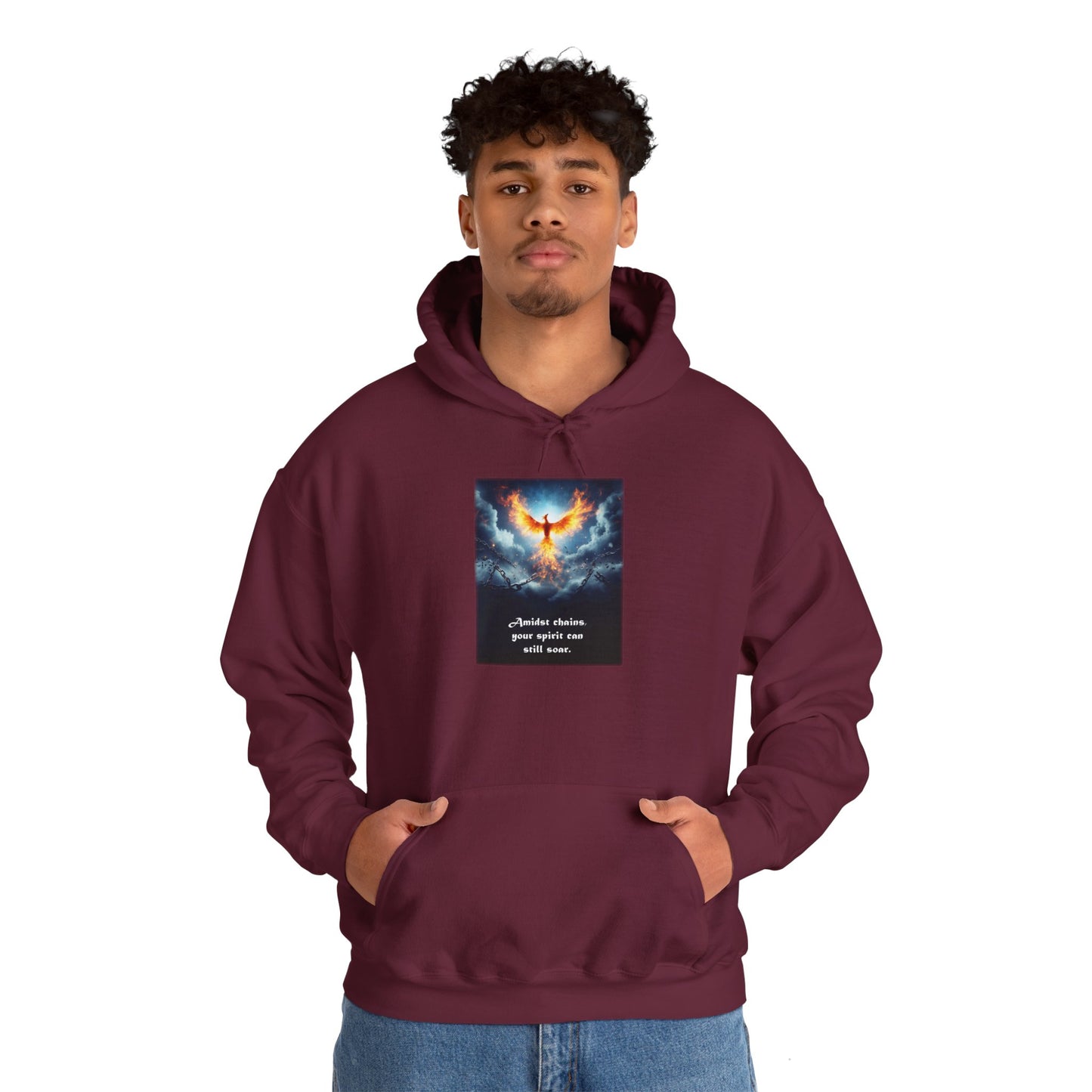 Quote 1 - Unisex Heavy Blend™ Hooded Sweatshirt