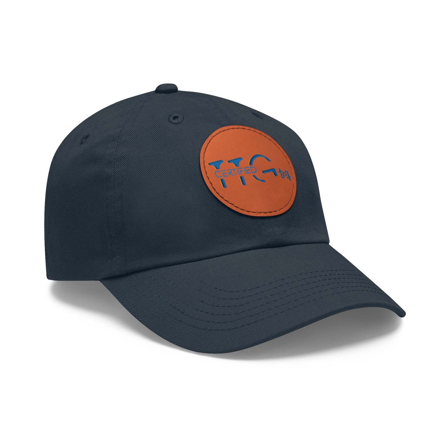 TTG Certified - Hat with Leather Patch (Round)