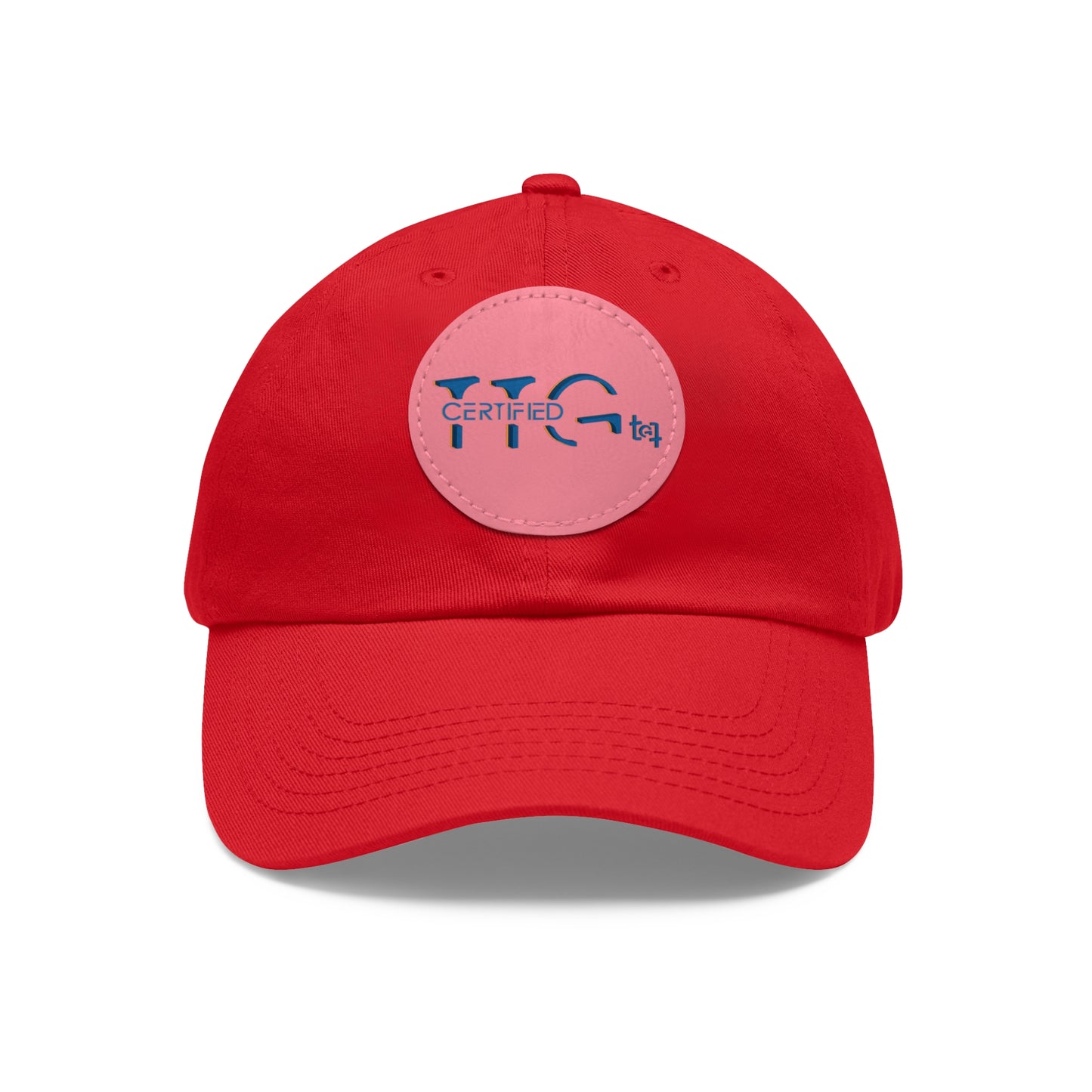 TTG Certified - Hat with Leather Patch (Round)