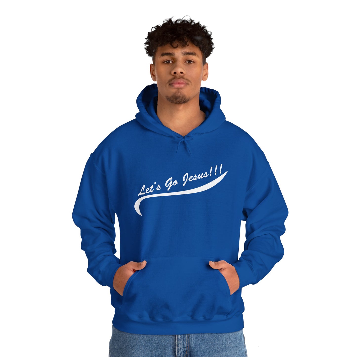Let's Go Jesus - Unisex Heavy Blend™ Hooded Sweatshirt