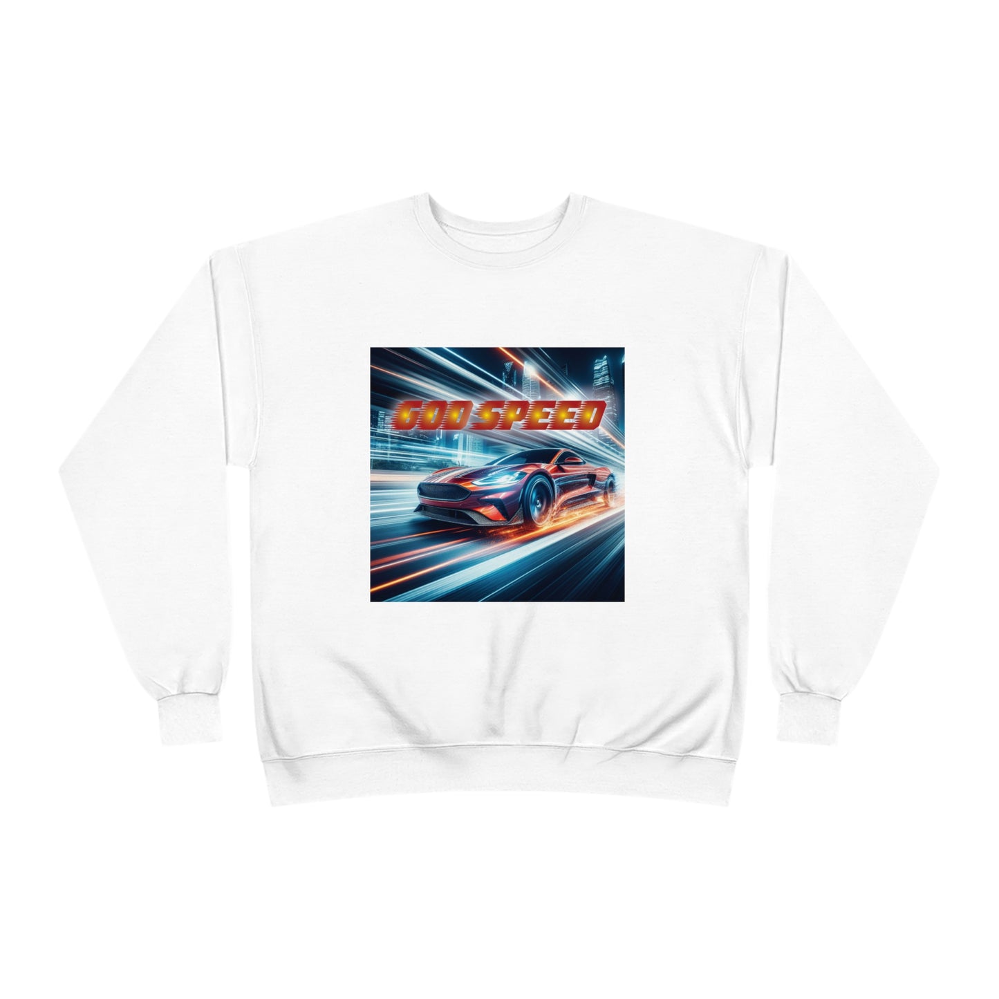 God Speed - Unisex EcoSmart® Crewneck Sweatshirt