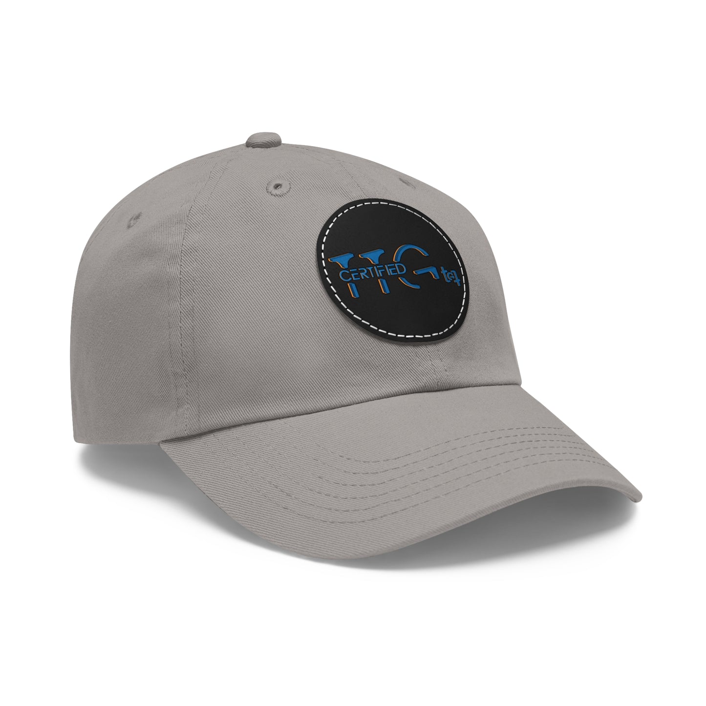 TTG Certified - Hat with Leather Patch (Round)