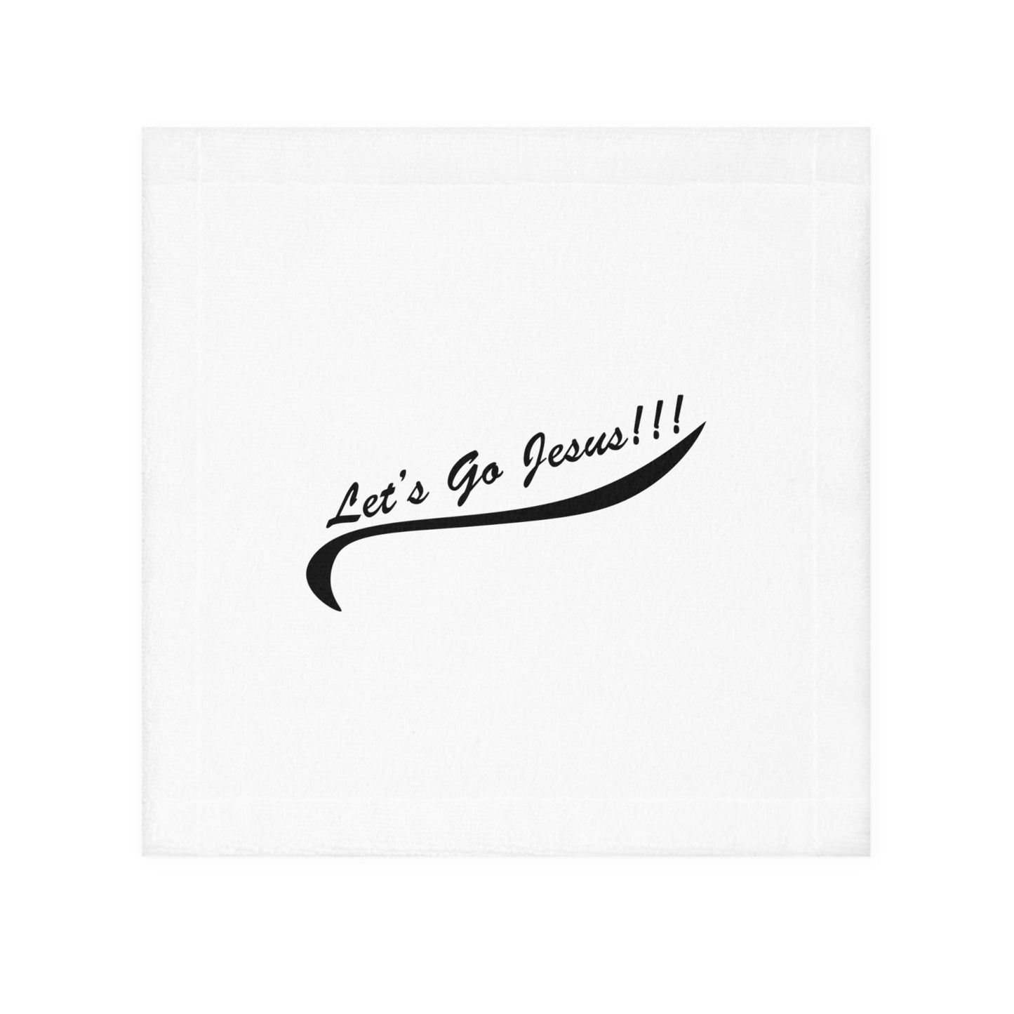 Let's Go Jesus - Face Towel