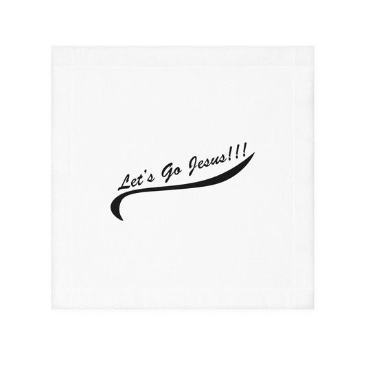 Let's Go Jesus - Face Towel