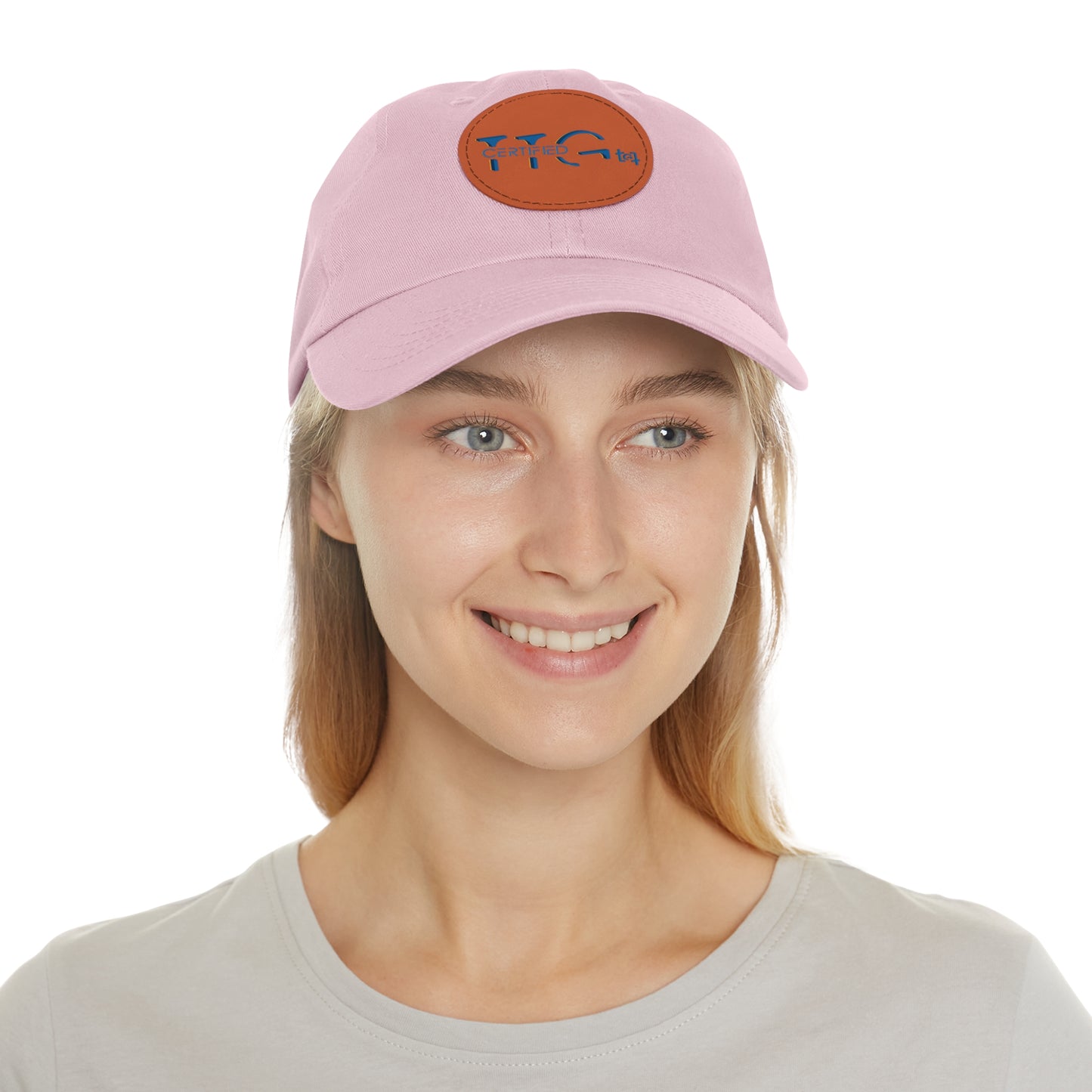 TTG Certified - Hat with Leather Patch (Round)