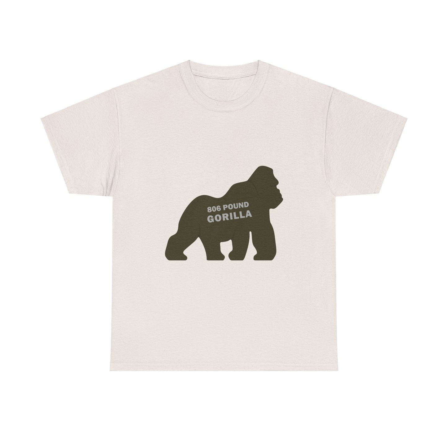 806 Pound Gorilla - Unisex Heavy Cotton Tee