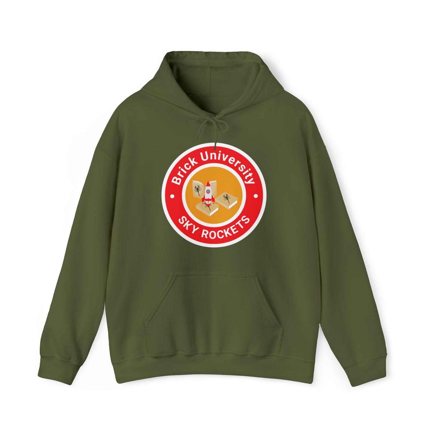 Brick University - Unisex Heavy Blend™ Hooded Sweatshirt