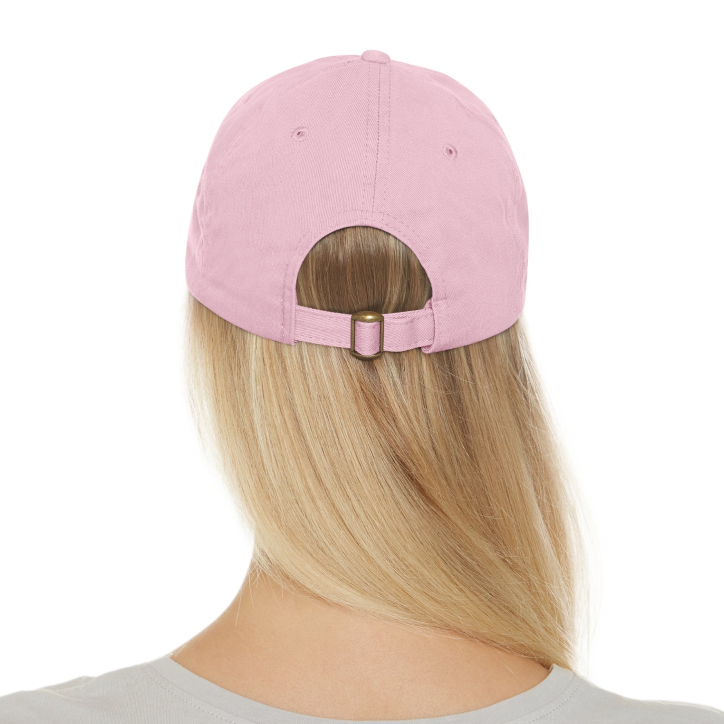 Brick University - Hat with Leather Patch (Round)