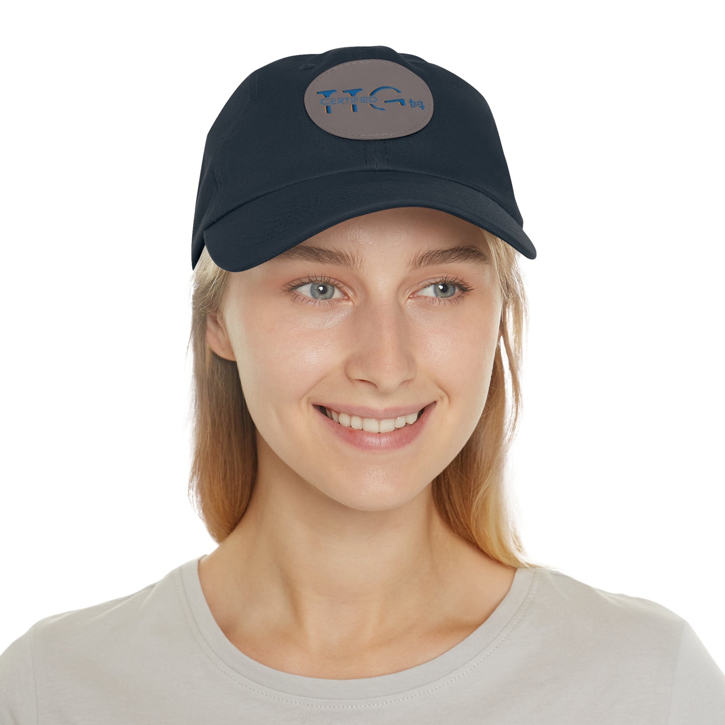 TTG Certified - Hat with Leather Patch (Round)