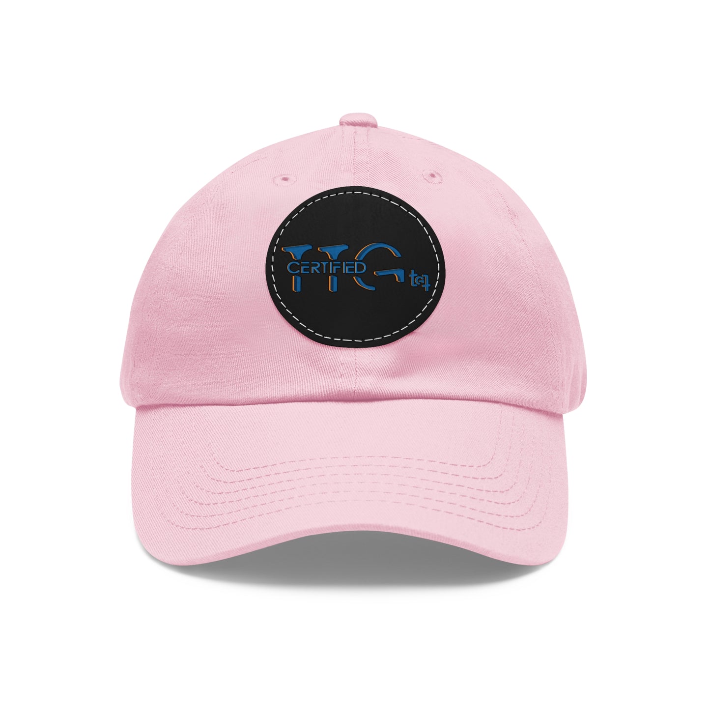 TTG Certified - Hat with Leather Patch (Round)