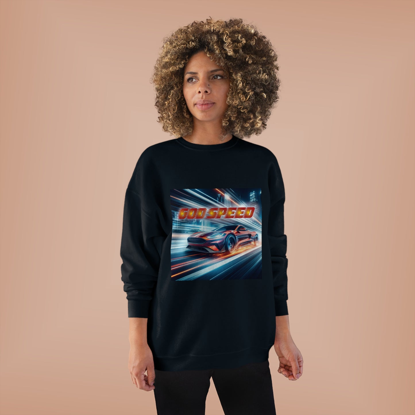 God Speed - Unisex EcoSmart® Crewneck Sweatshirt