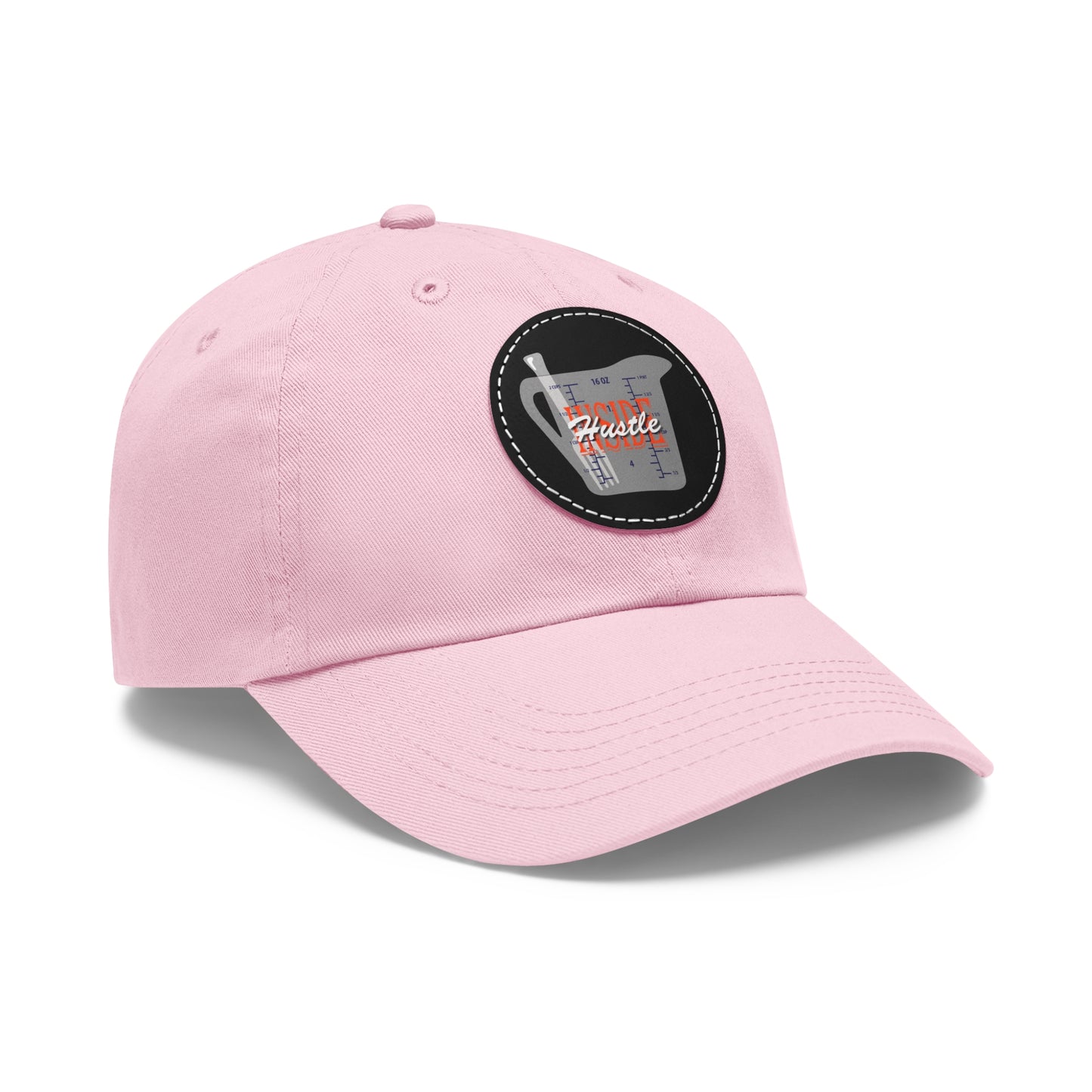 Inside Hustle - Hat with Leather Patch (Round)