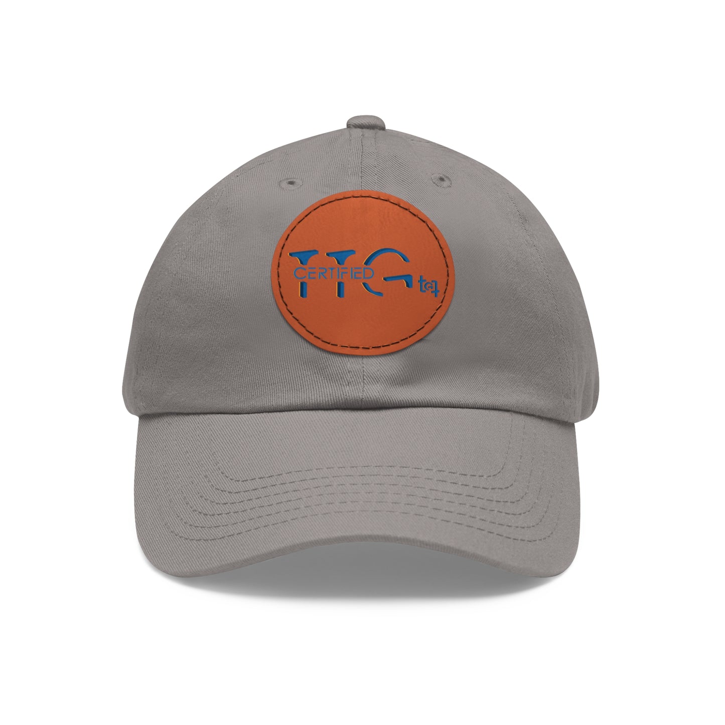 TTG Certified - Hat with Leather Patch (Round)