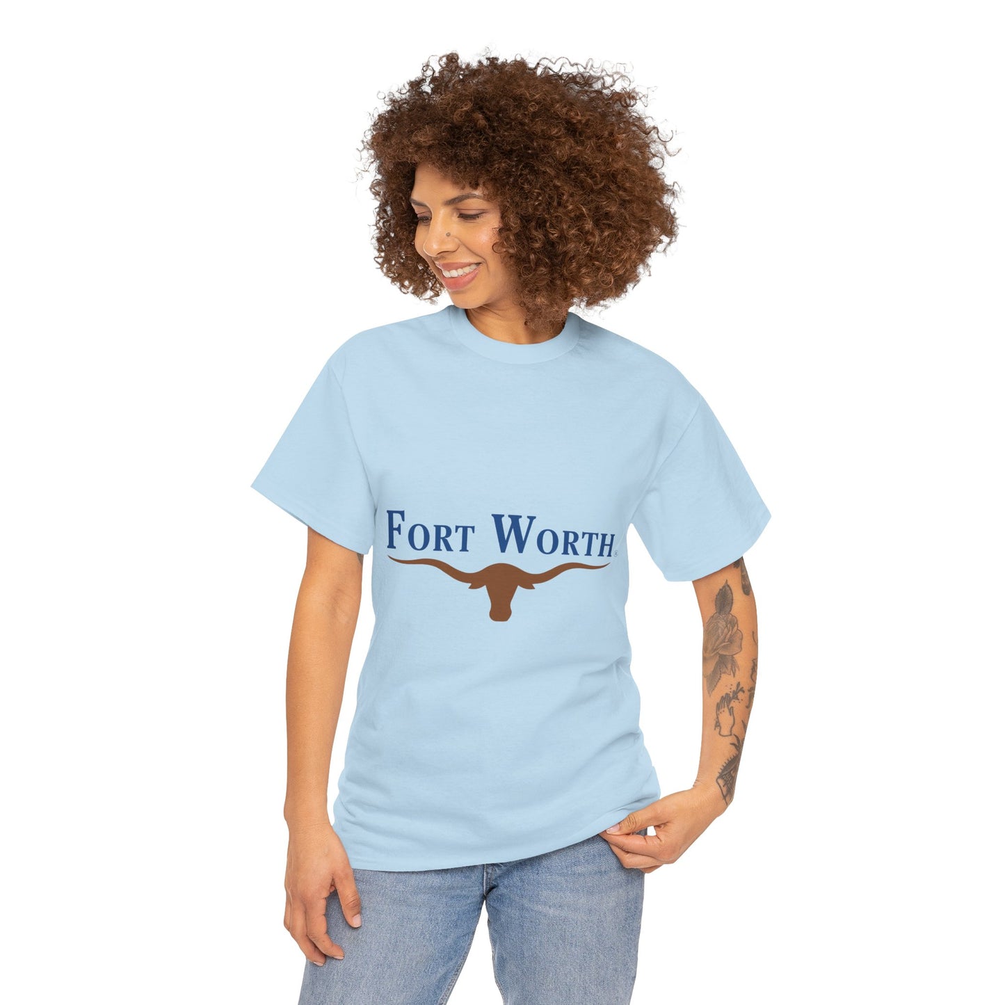 Fort Worth- Unisex Heavy Cotton Tee