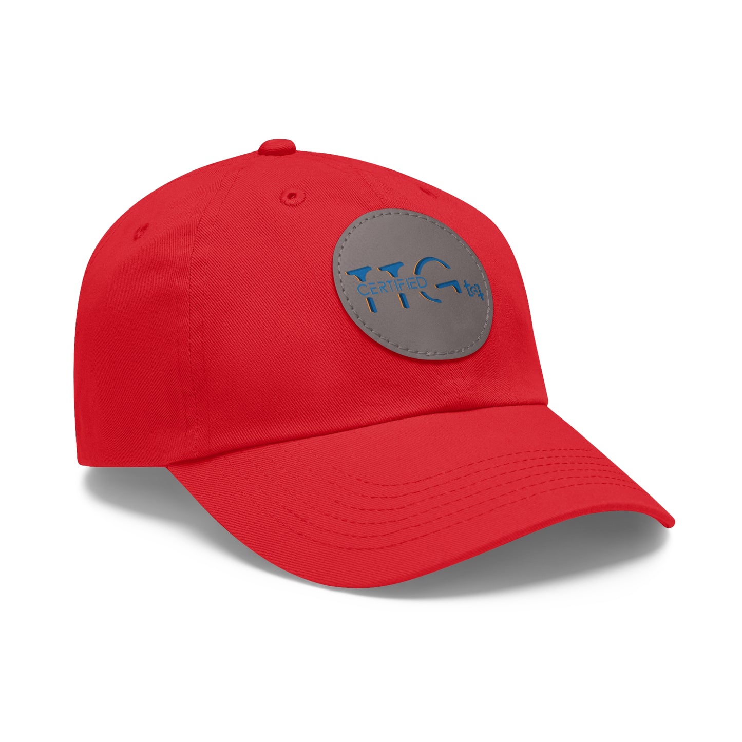 TTG Certified - Hat with Leather Patch (Round)