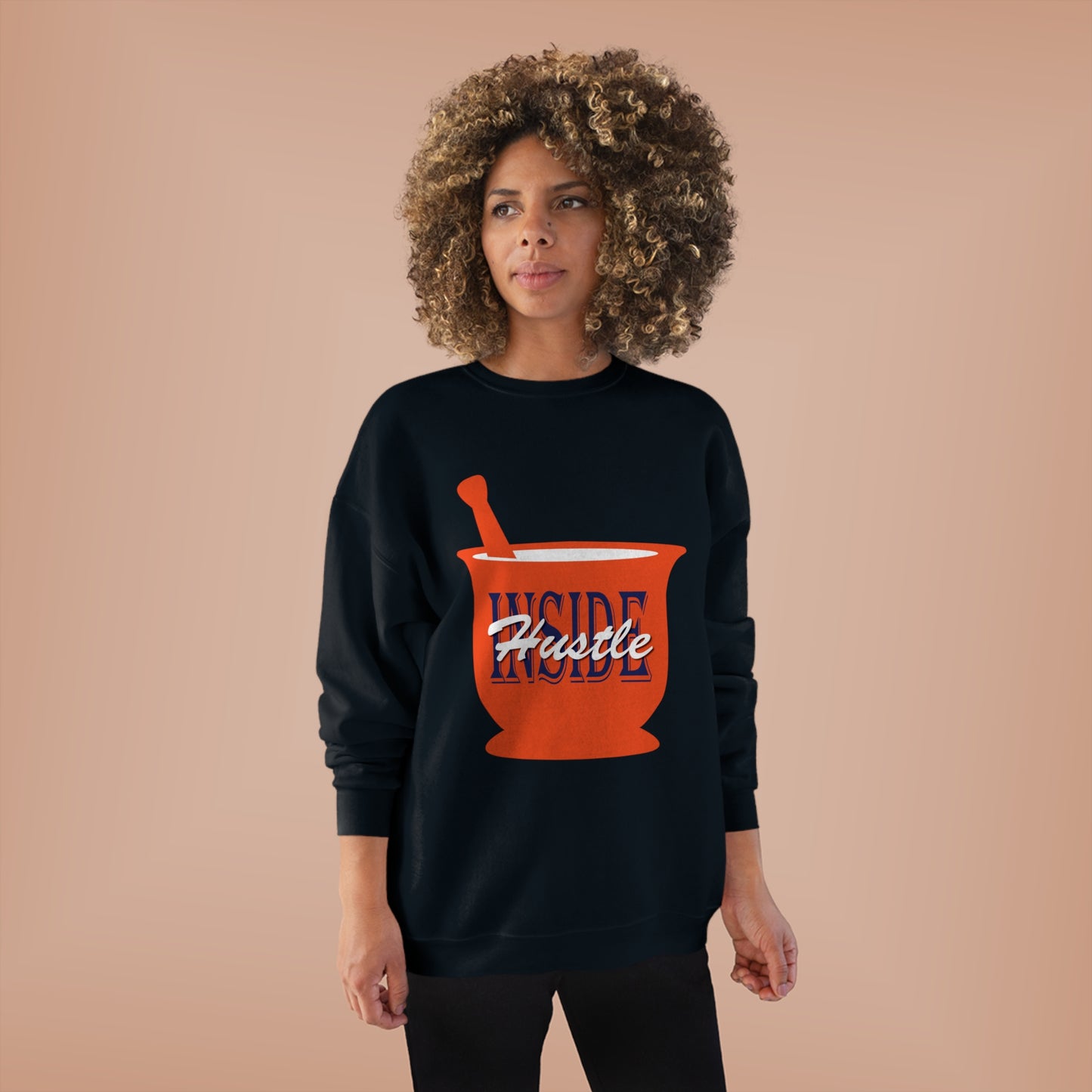 Inside Hustle - Unisex EcoSmart® Crewneck Sweatshirt
