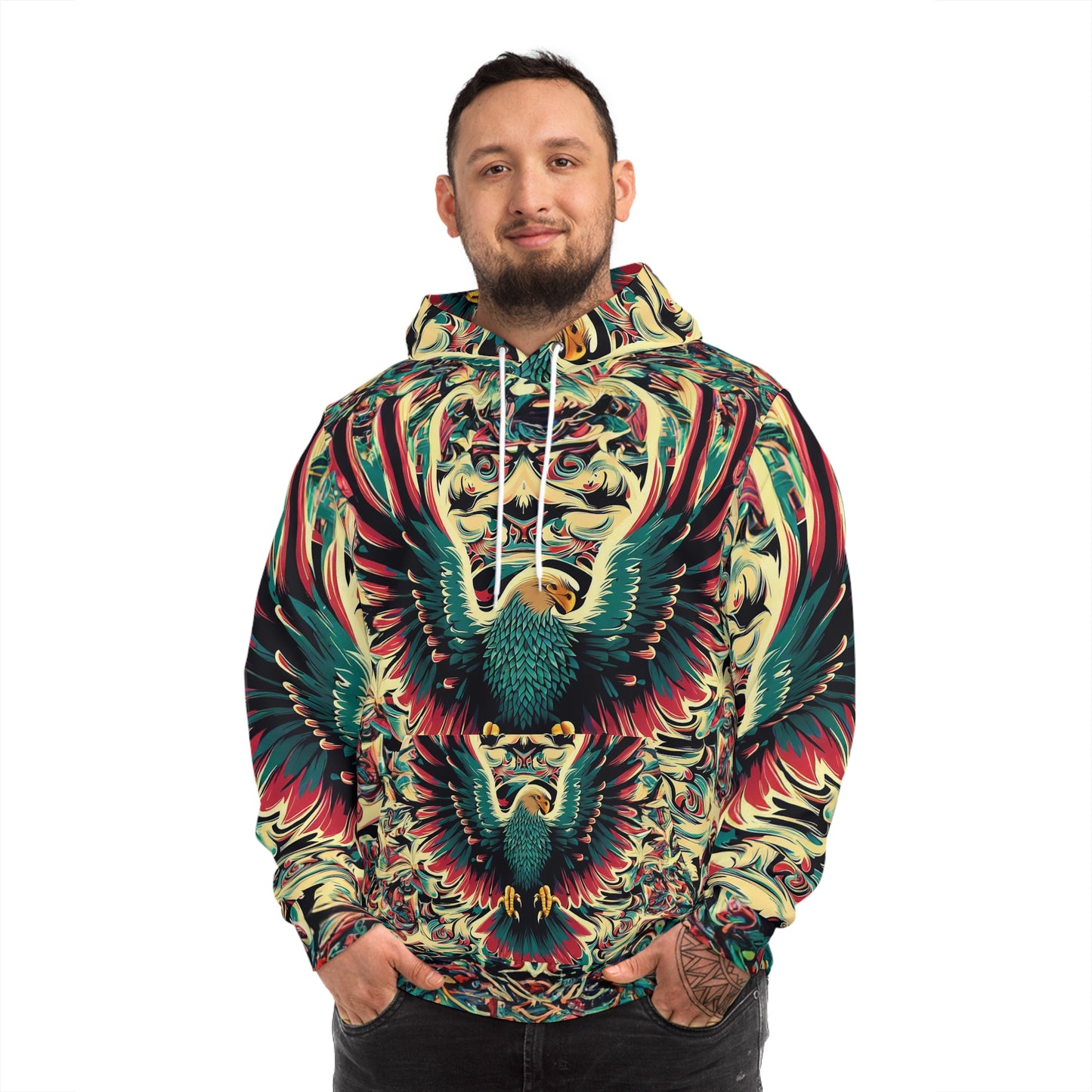 Eagle - Fashion Hoodie (AOP)