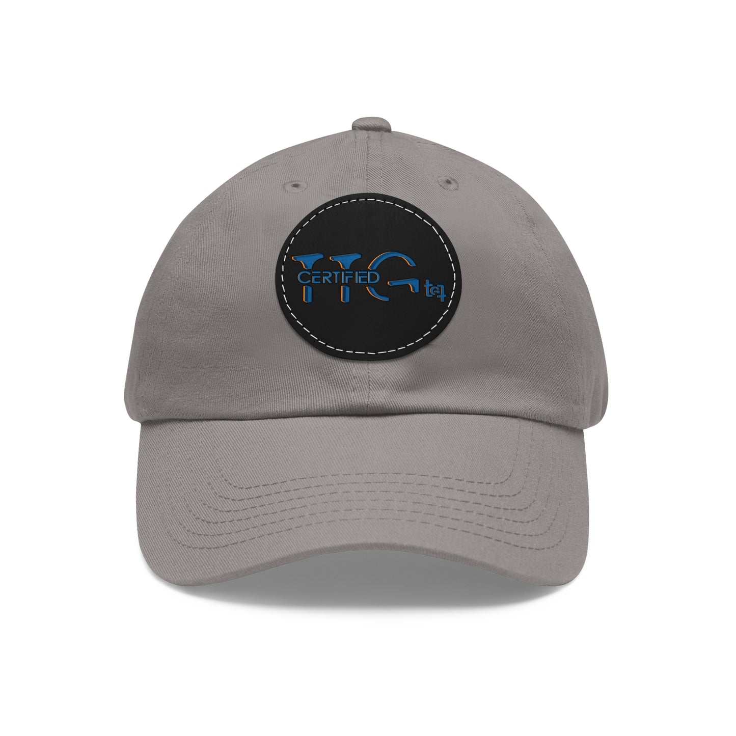 TTG Certified - Hat with Leather Patch (Round)