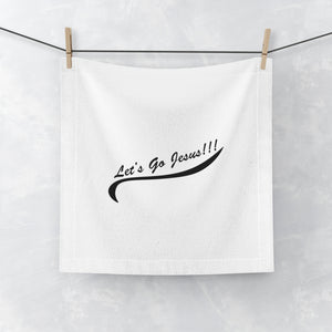 Let's Go Jesus - Face Towel