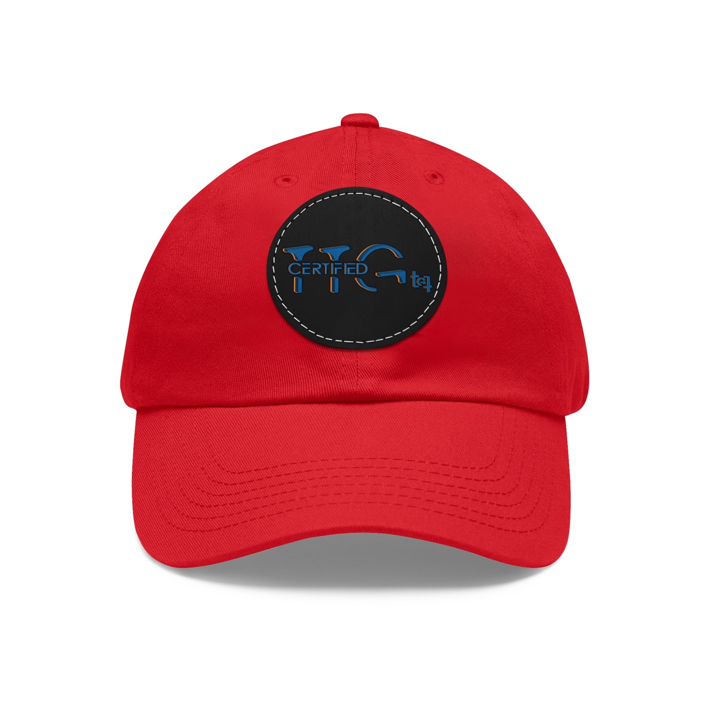 TTG Certified - Hat with Leather Patch (Round)