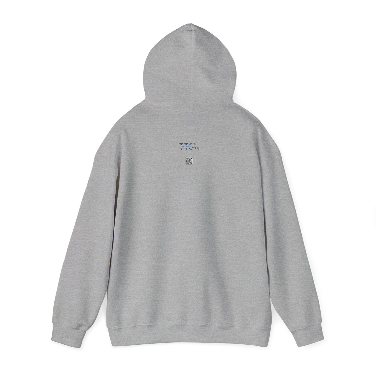 Brick University (Black Design Behind Bars) - Unisex Heavy Blend™ Hooded Sweatshirt